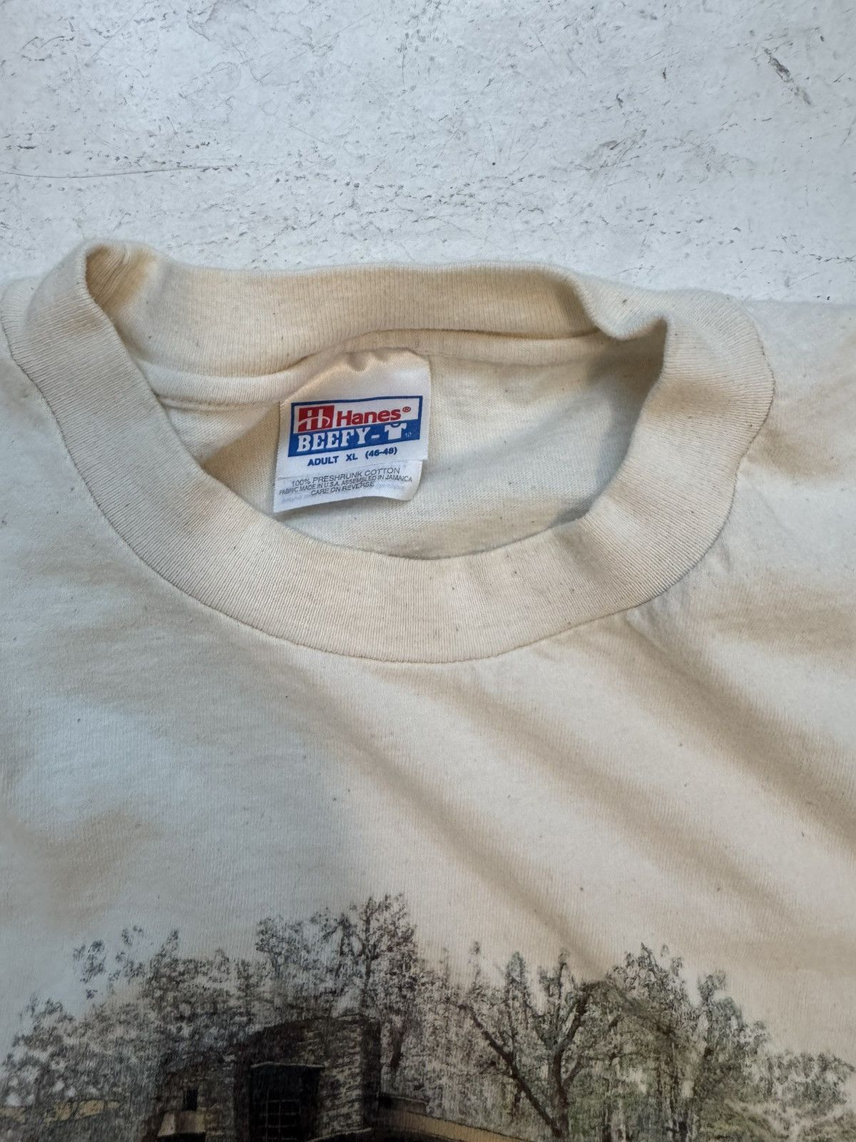 Vintage Vintage INSANE 1994 Fallingwater Frank Lloyd Wright Tee Size US XL / EU 56 / 4 - 3 Thumbnail