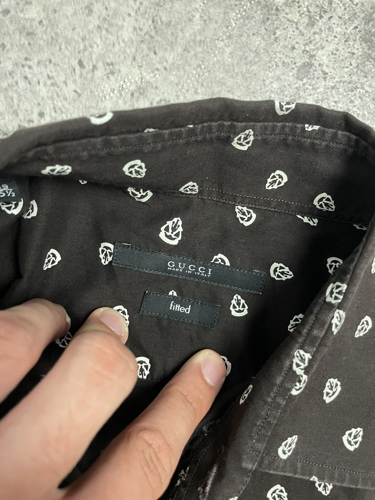 Gucci Gucci Shirt Monogram Rare Size US M / EU 48-50 / 2 - 6 Thumbnail