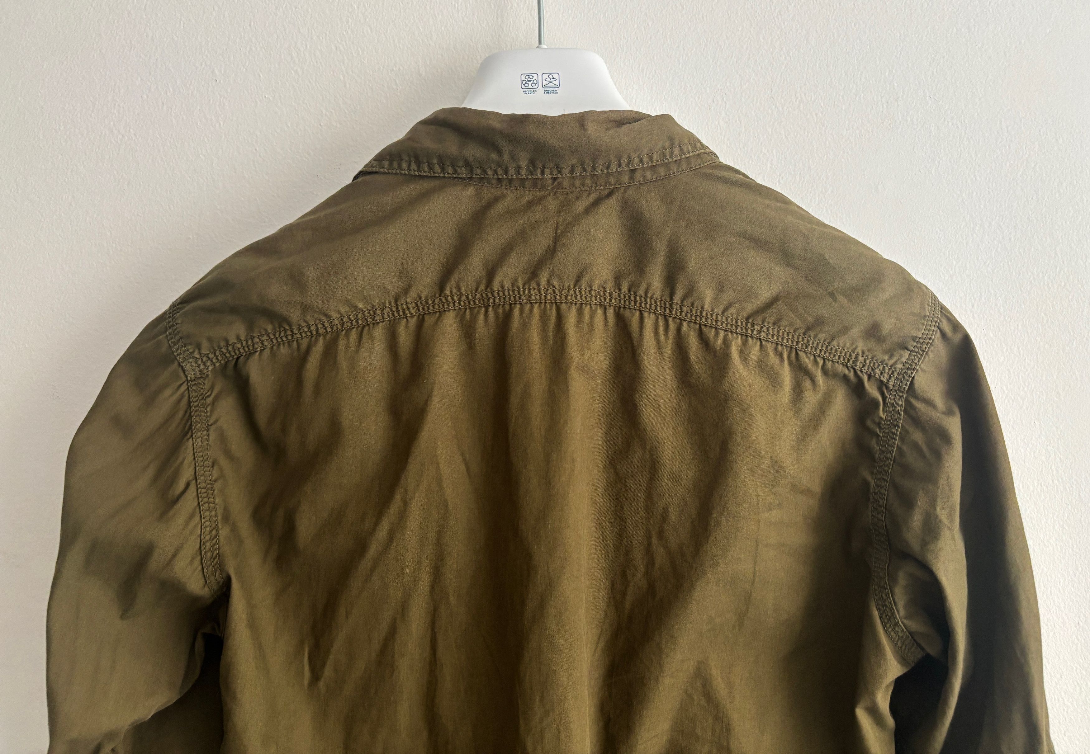 Olive Green Button-up Work Shirt - Medium mi USA