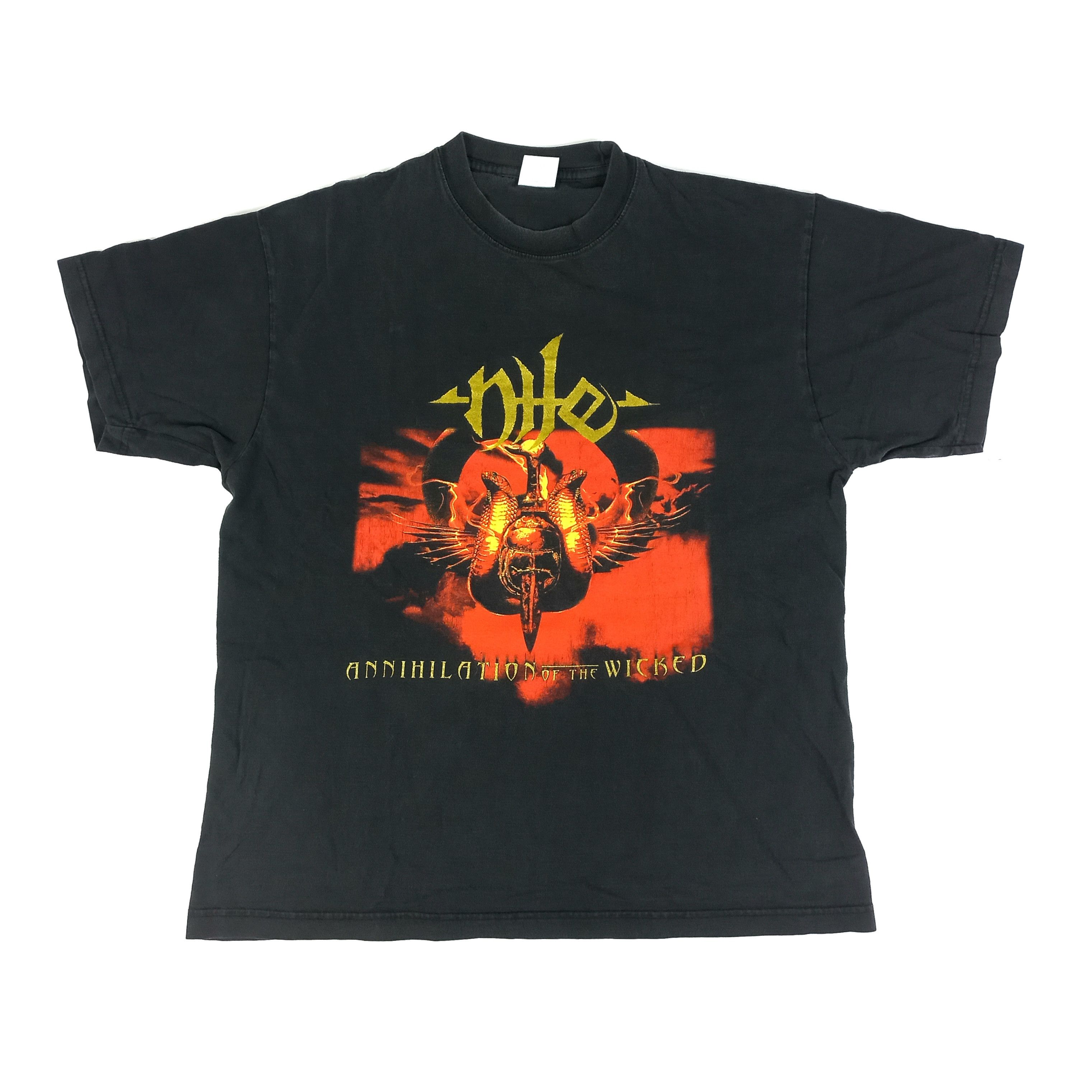 Band Tees Nile vintage t-shirt 2005 Size US L / EU 52-54 / 3 - 1 Thumbnail