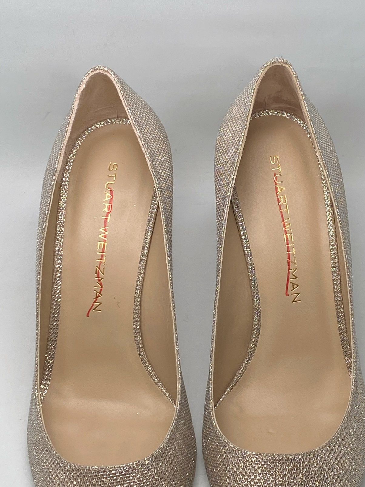 Stuart Weitzman Stuart Weitzman Metallic Classic Pumps size 9.5 Size US 9.5 / IT 39.5 - 3 Thumbnail