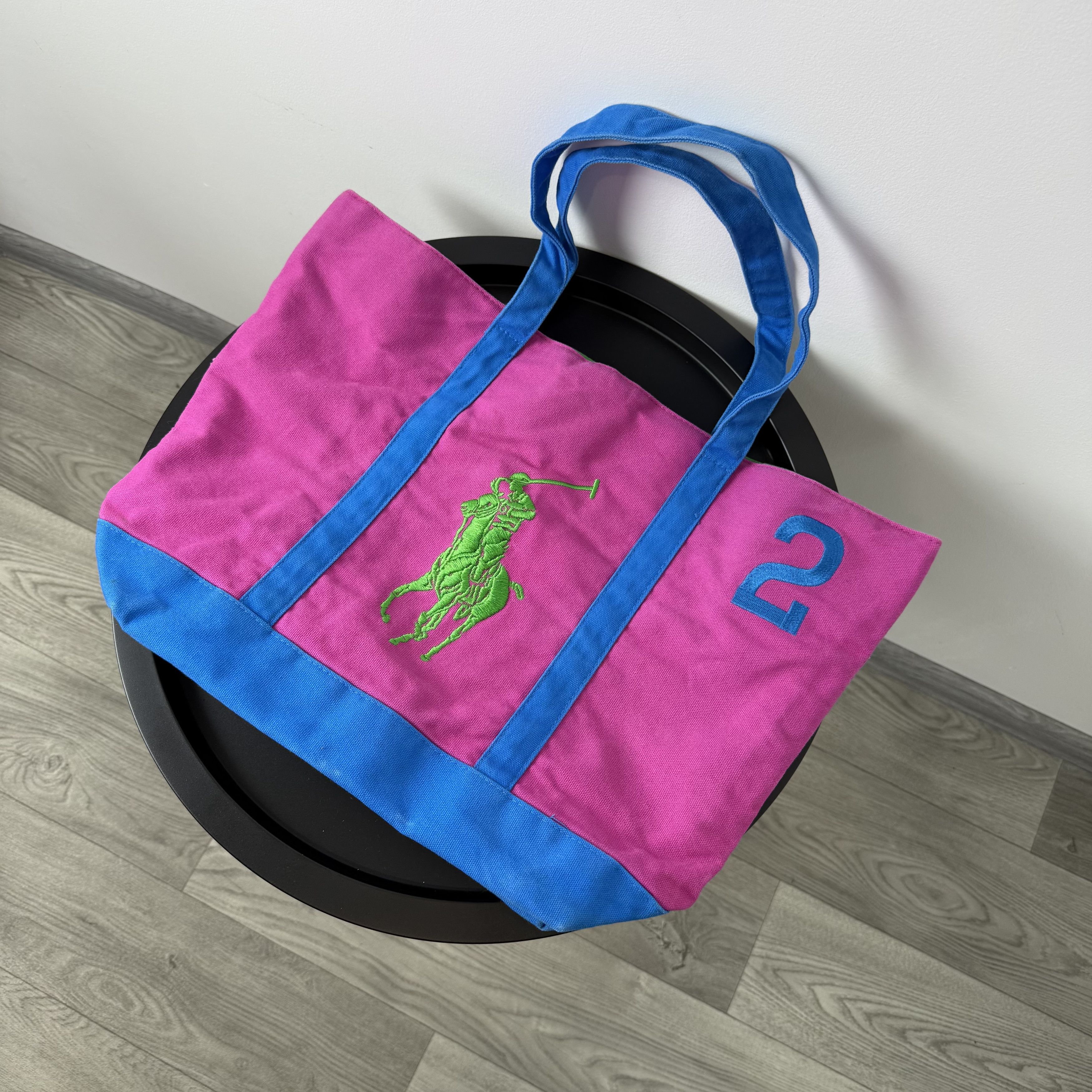 Polo Ralph Lauren Vintage Polo Ralph Lauren 90s Pink Shoulder Tote Bag Size ONE SIZE - 2 Thumbnail