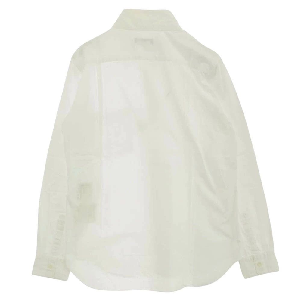 Comme des Garcons Homme Plus Shirt Big collar Long sleeve chest pocket cotton White Size US XS / EU 42 / 0 - 2 Thumbnail