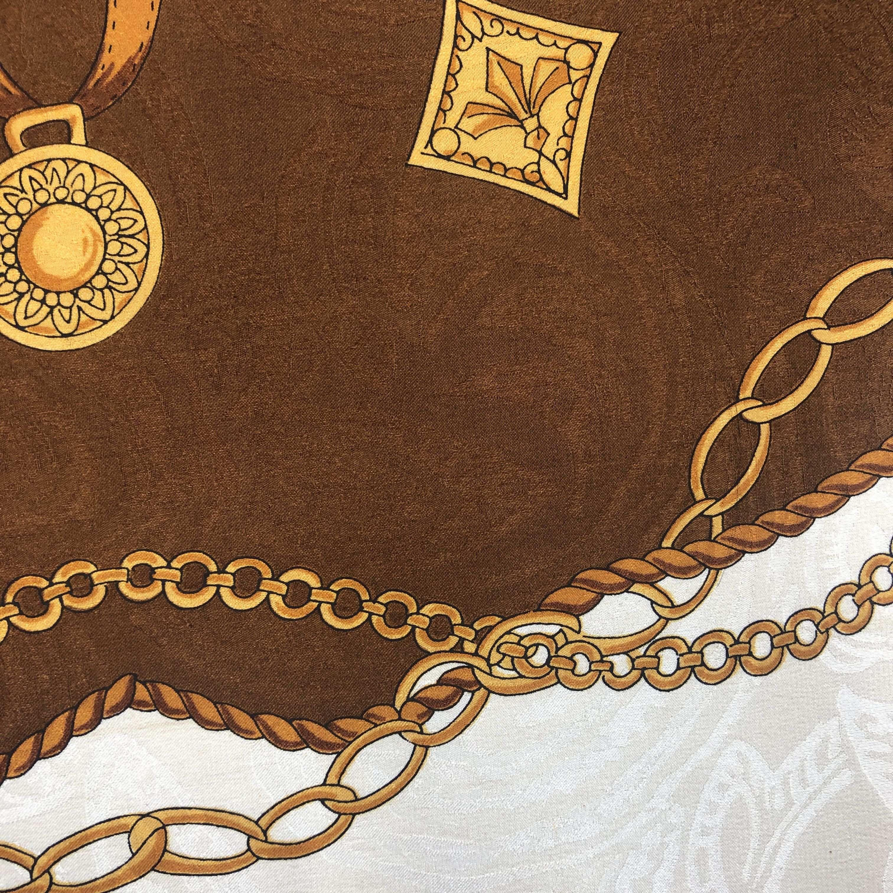 Other × Vintage Vintage SILK Scarf Twill Stole Wraps Scarves Size ONE SIZE - 10 Thumbnail