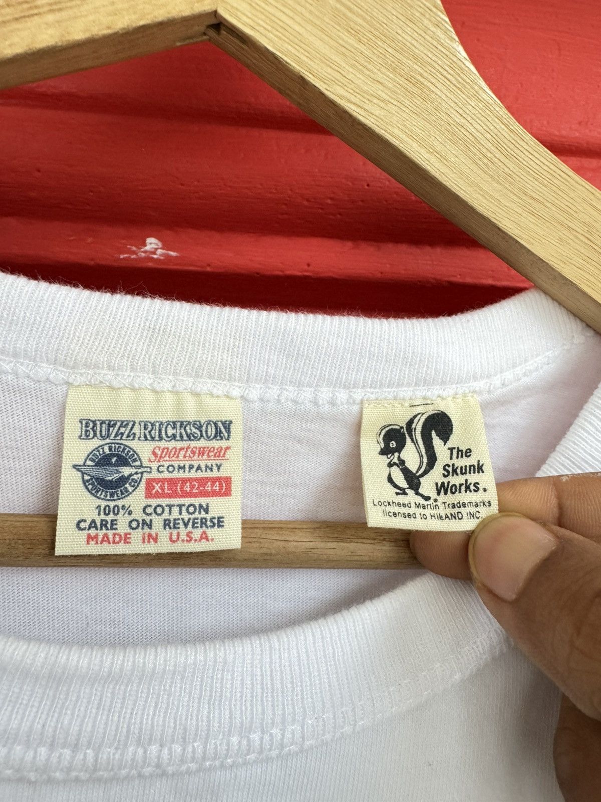 Buzz Rickson's Buzz Rickson The Skunk Works Lockheed Tee Size US L / EU 52-54 / 3 - 5 Thumbnail