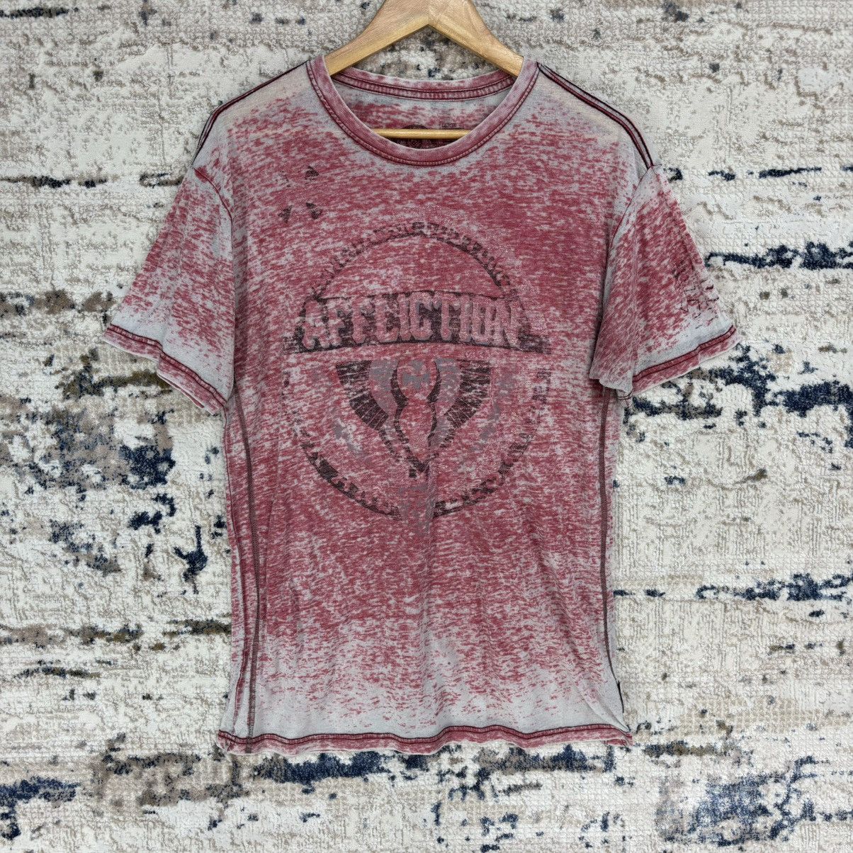 Affliction Distressed Affliction Paper Thin T-shirt rare design Size US L / EU 52-54 / 3 - 1 Thumbnail
