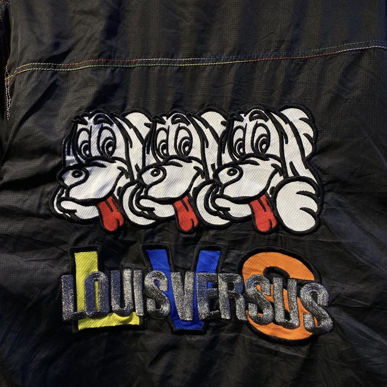 Japanese Brand × Seditionaries Louis Versus dog embroidered logo jackets Size US M / EU 48-50 / 2 - 4 Thumbnail
