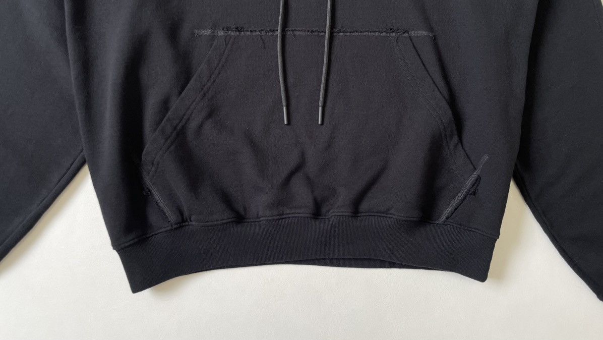 Kusikohc Black Cotton ‘Flower Men’ Hoodie Size US M / EU 48-50 / 2 - 7 Thumbnail