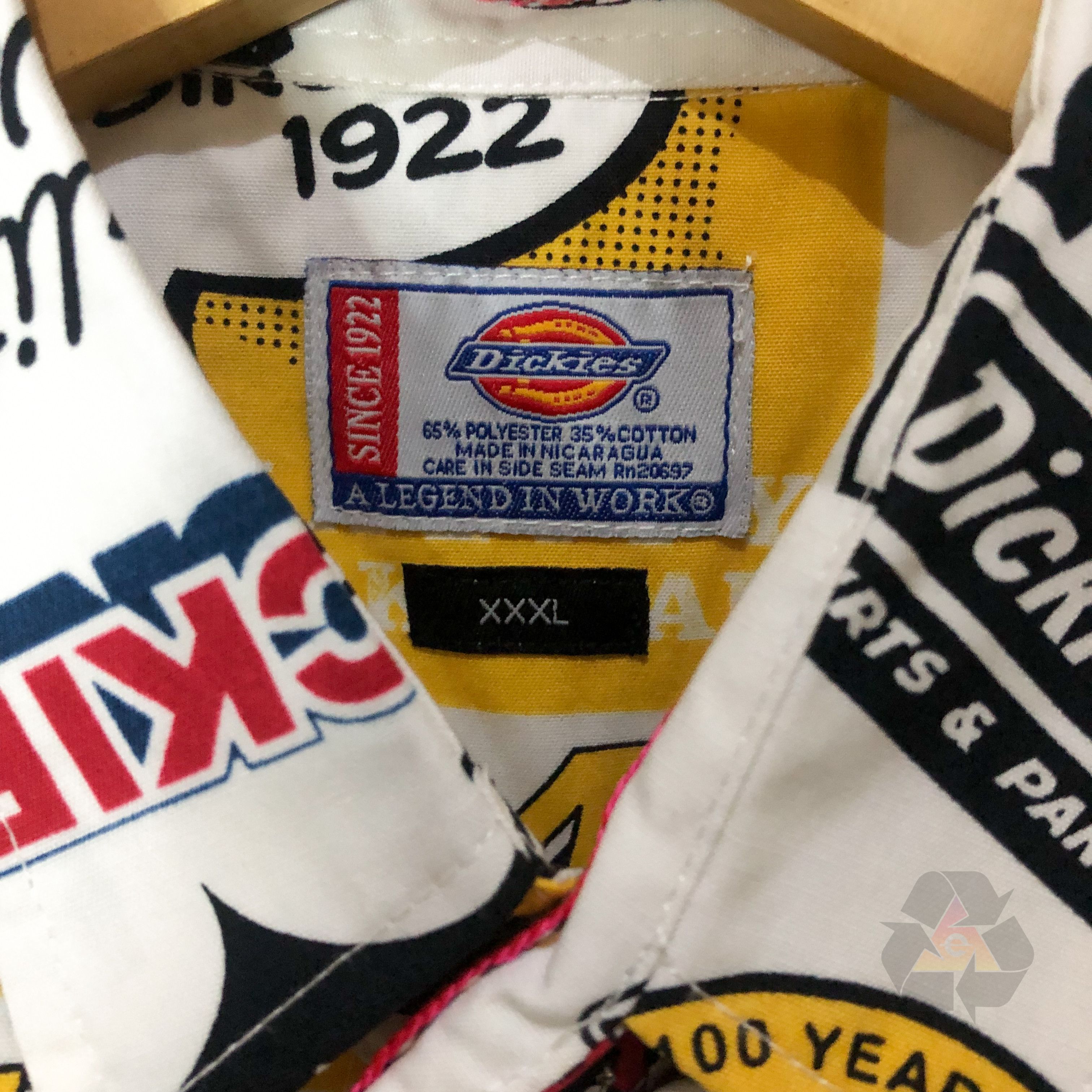 Dickies RARE Dickies Montana Short Sleeve Reg Fit Shirt Dead Stock Size US XL / EU 56 / 4 - 8 Thumbnail