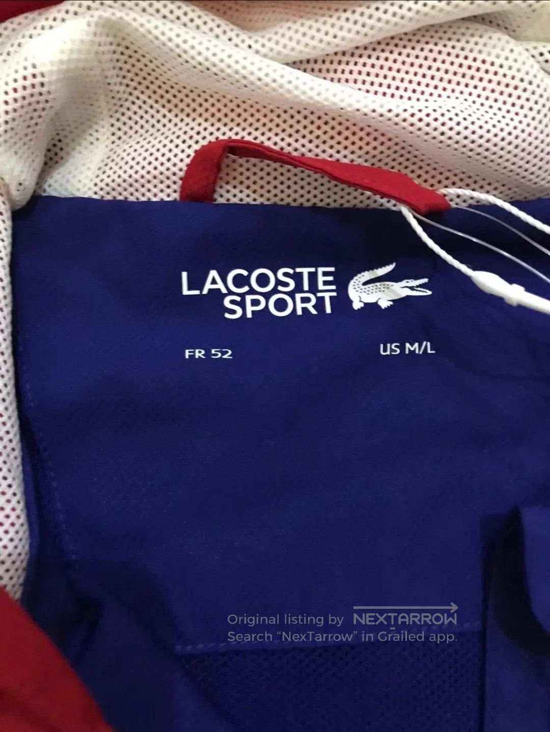 Lacoste Lacoste Colorblock Hooded Sports Jacket. Size US M / EU 48-50 / 2 - 7 Thumbnail