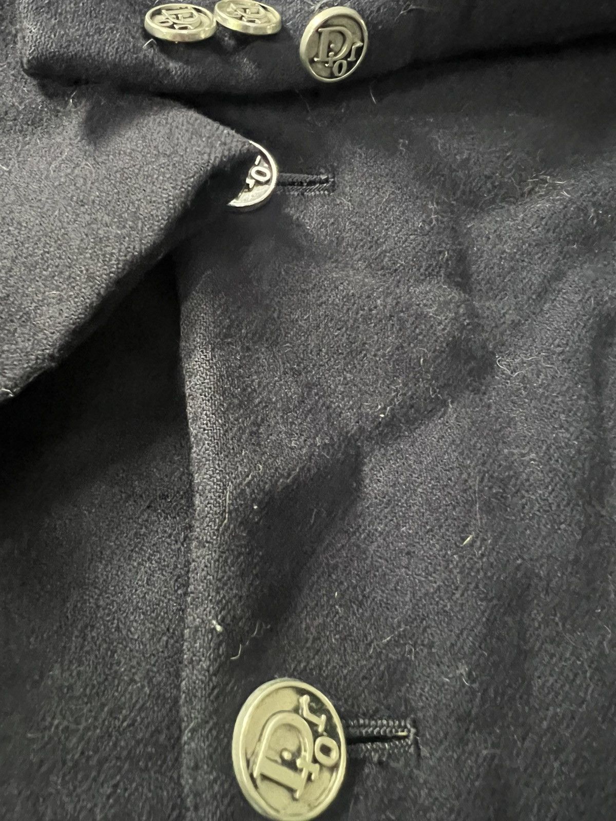 Christian Dior Monsieur Archival Christian Dior Monsieur Navy Wool BlazerJapanMarket Size US M / EU 48-50 / 2 - 6 Thumbnail