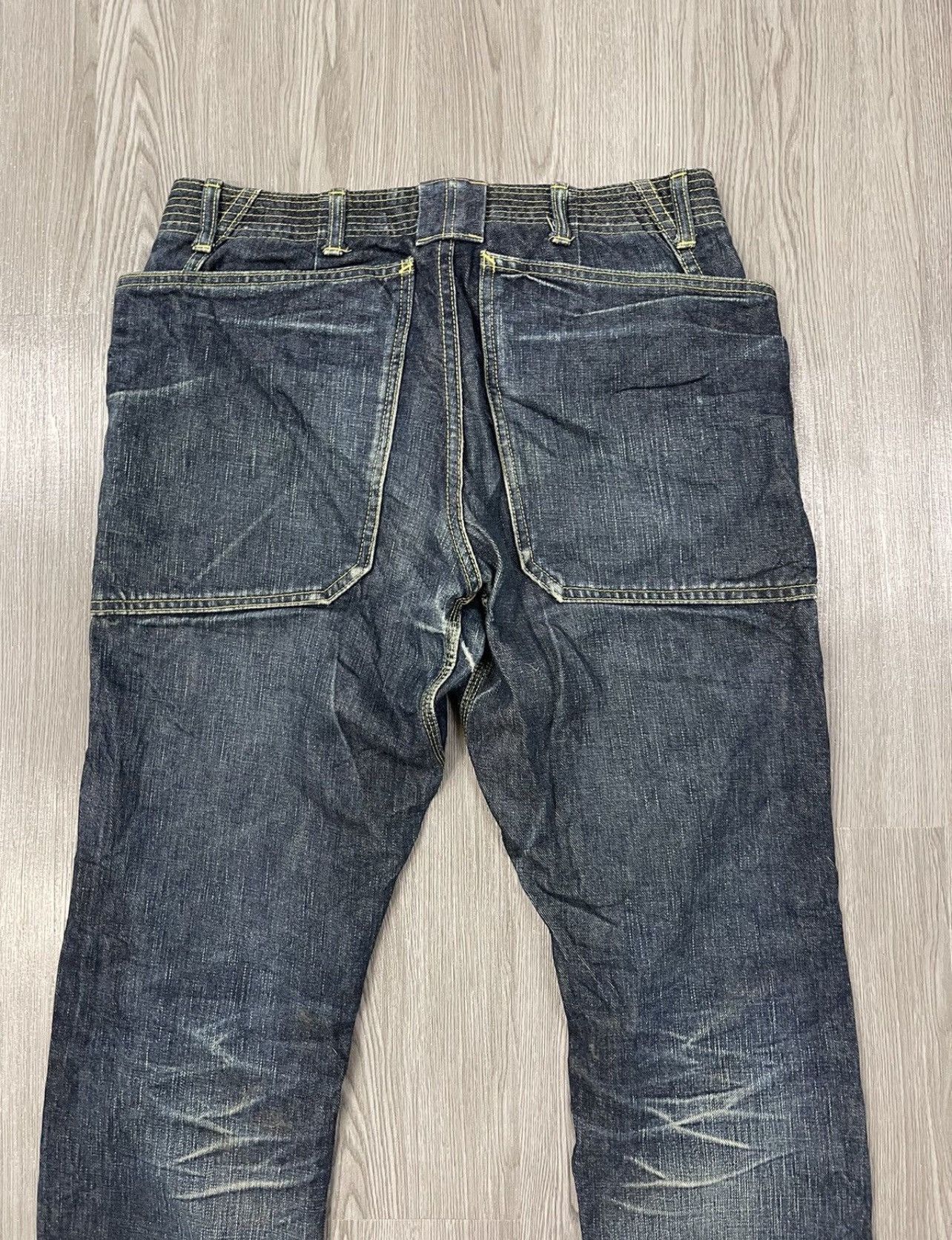 Japanese Brand × Sassafras Sassafras Fall Leaf Gardeners Denim Pant Size US 31 - 5 Thumbnail