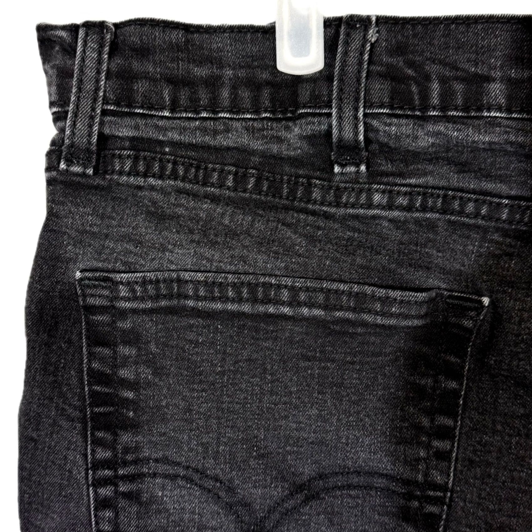 Levi's VINTAGE? No. Levi’s 541 Men’s Jeans 42 x 30 Black Denim Stretch Mid-Rise Straight Leg Size US 42 / EU 58 - 6 Thumbnail