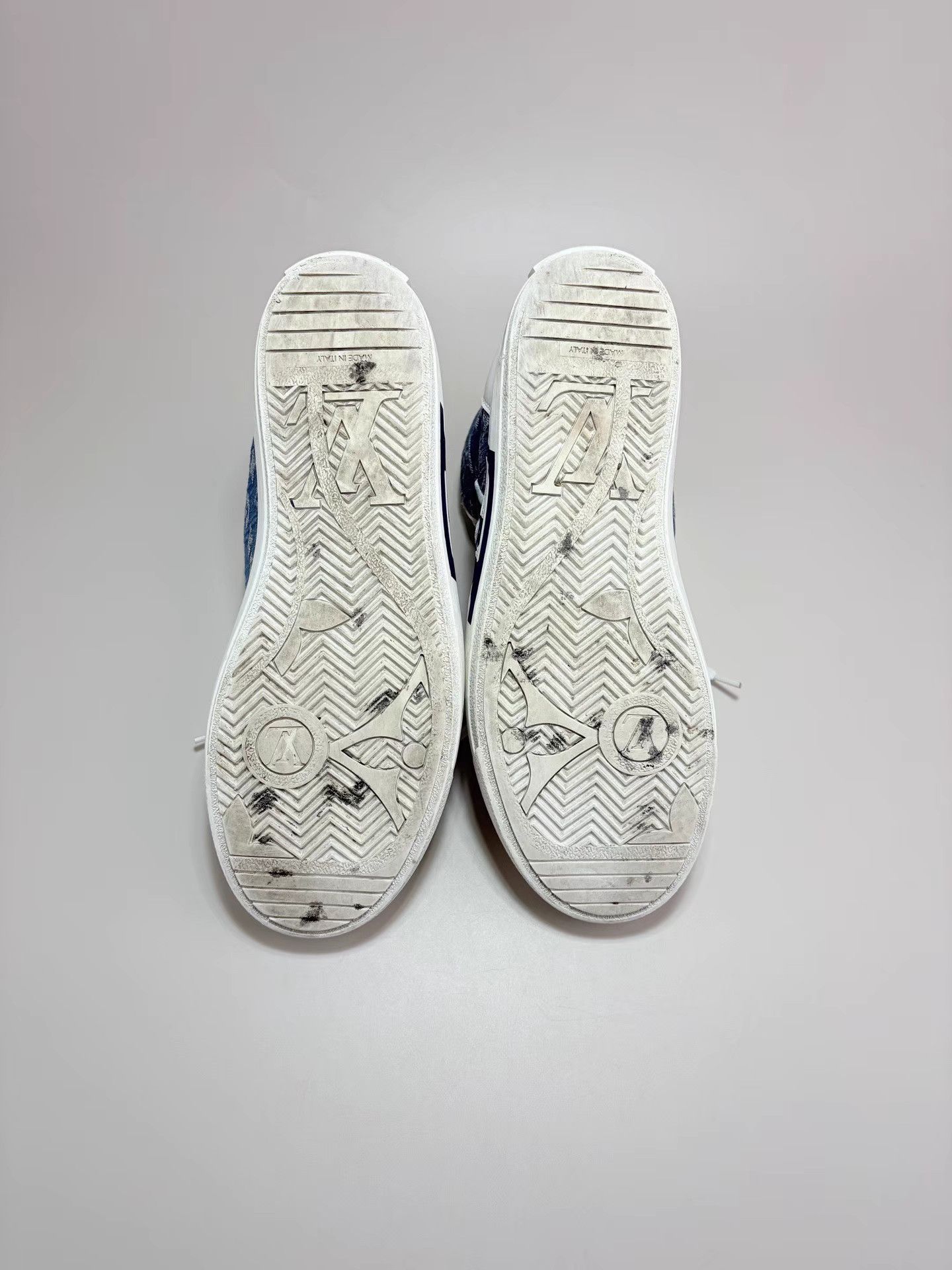 Louis Vuitton LOUIS VUITTON LV CHARLIE Denim High-Top Sneakers Size US 9 / EU 42 - 7 Thumbnail
