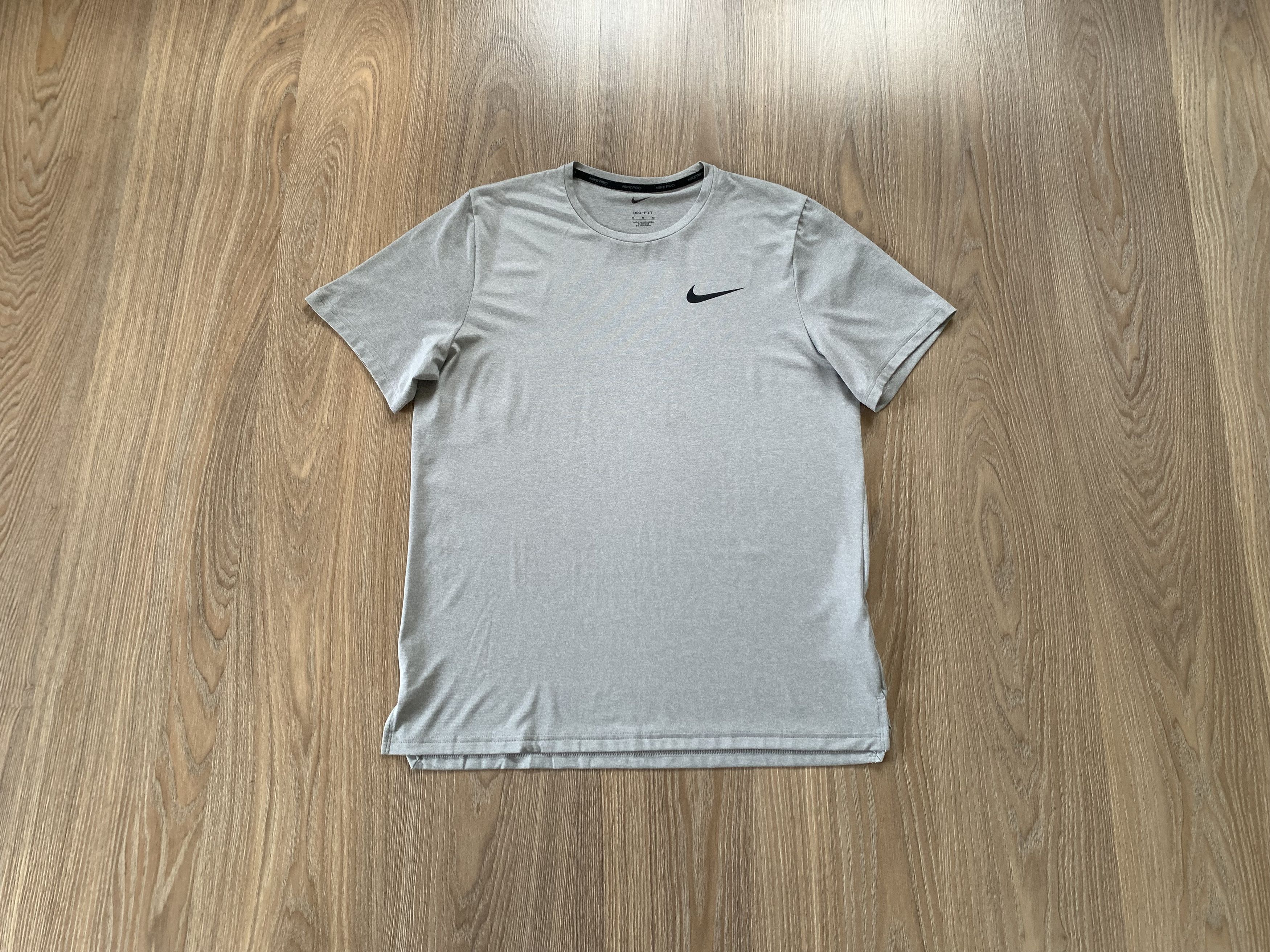 Nike Nike Pro Grey Training T Shirt Size US M / EU 48-50 / 2 - 10 Thumbnail