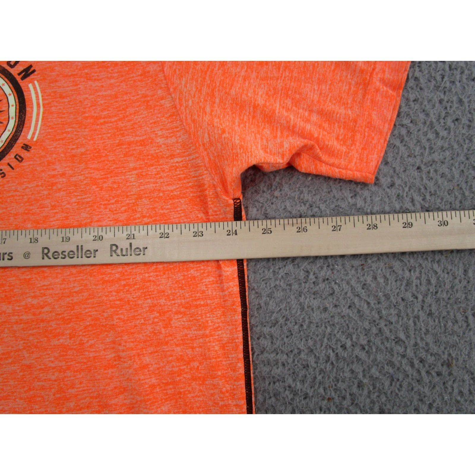 Affliction Affliction T-Shirt Sports Division Double Sided Spell Out Mens Size 3XL Orange Size US XXL / EU 58 / 5 - 5 Thumbnail