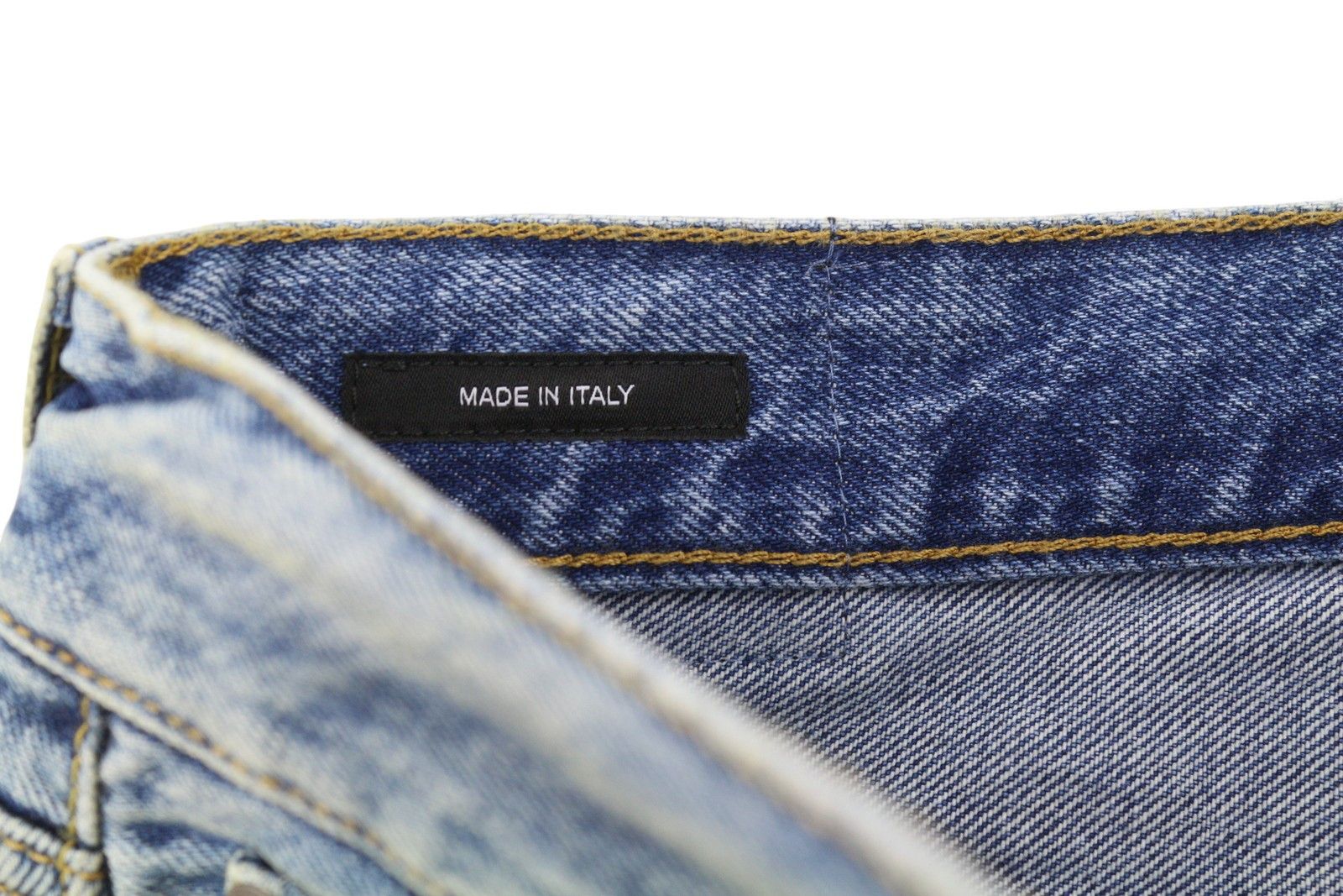 R13 BOYFRIEND 30 Jasper Straight Whiskers Faded Zip FW25 86648 Size 30" / US 8 / IT 44 - 6 Thumbnail