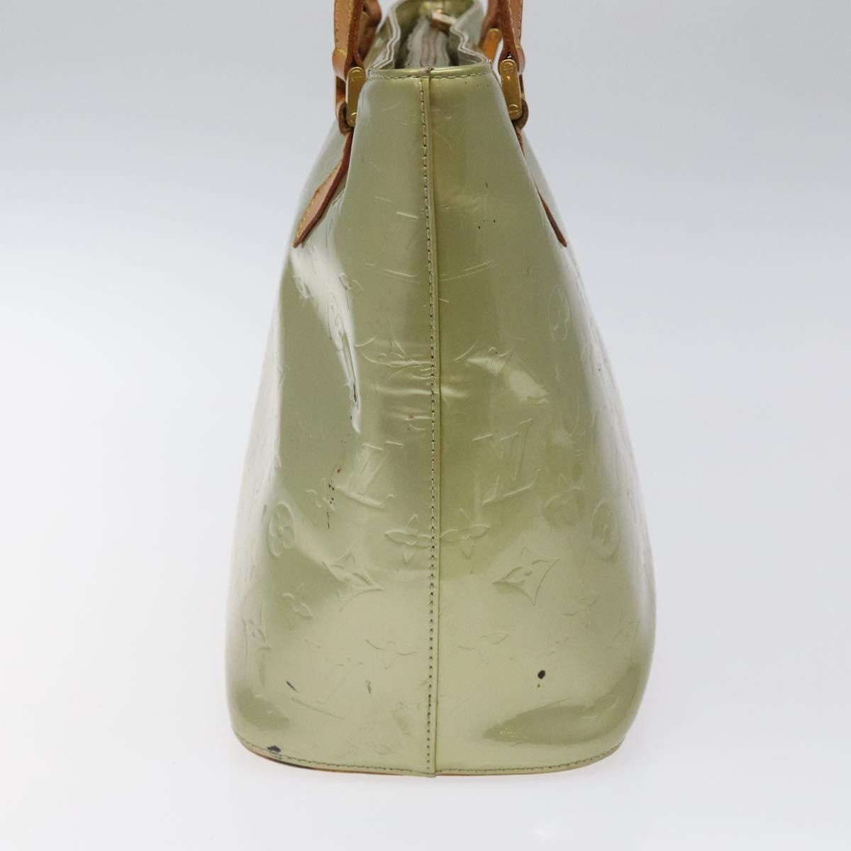 Louis Vuitton LOUIS VUITTON Monogram Vernis Houston Hand Bag Gris M91053 Size ONE SIZE - 4 Thumbnail