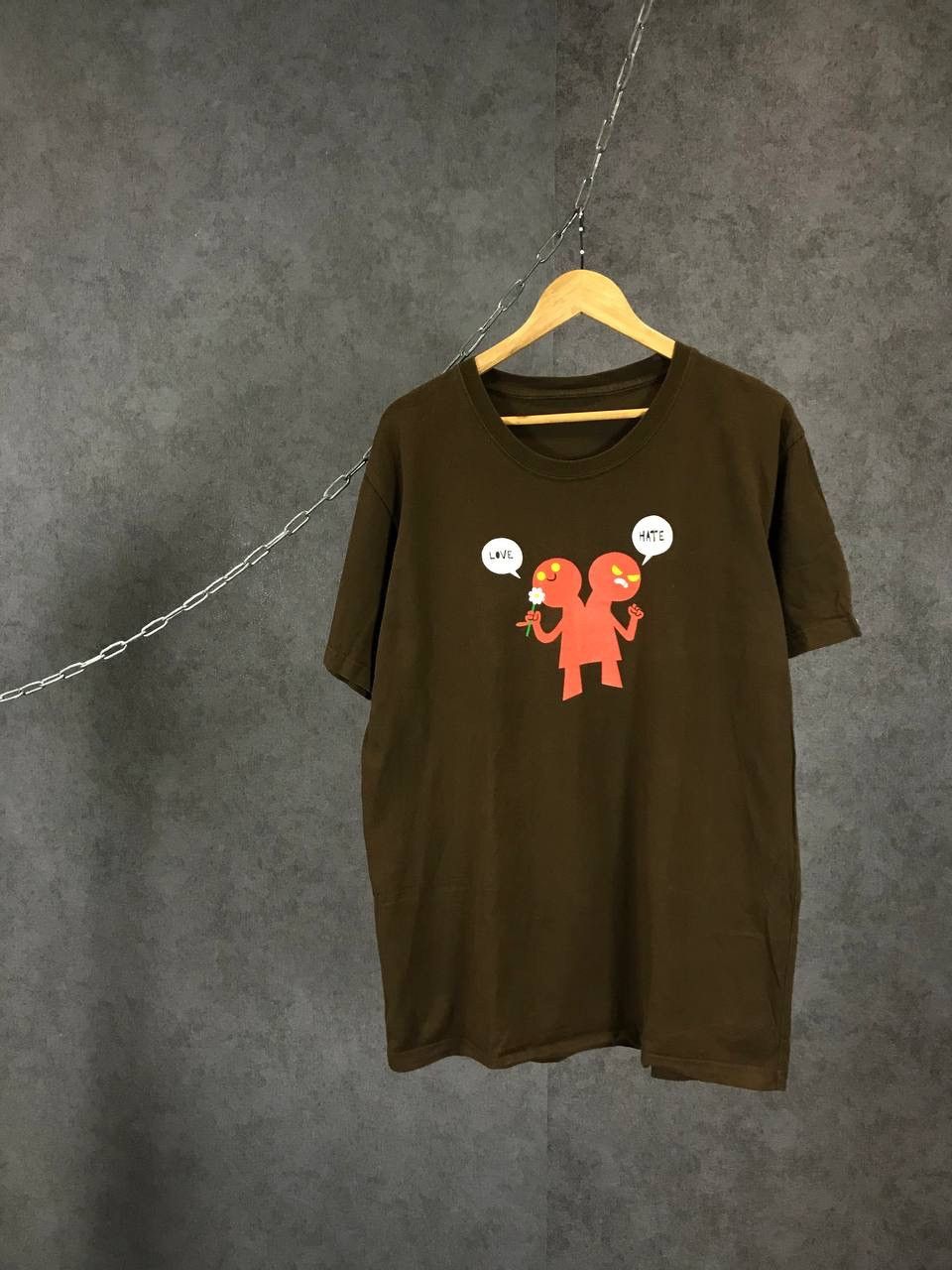 Other Love Hate other vintage tee Size US XL / EU 56 / 4 - 1 Thumbnail