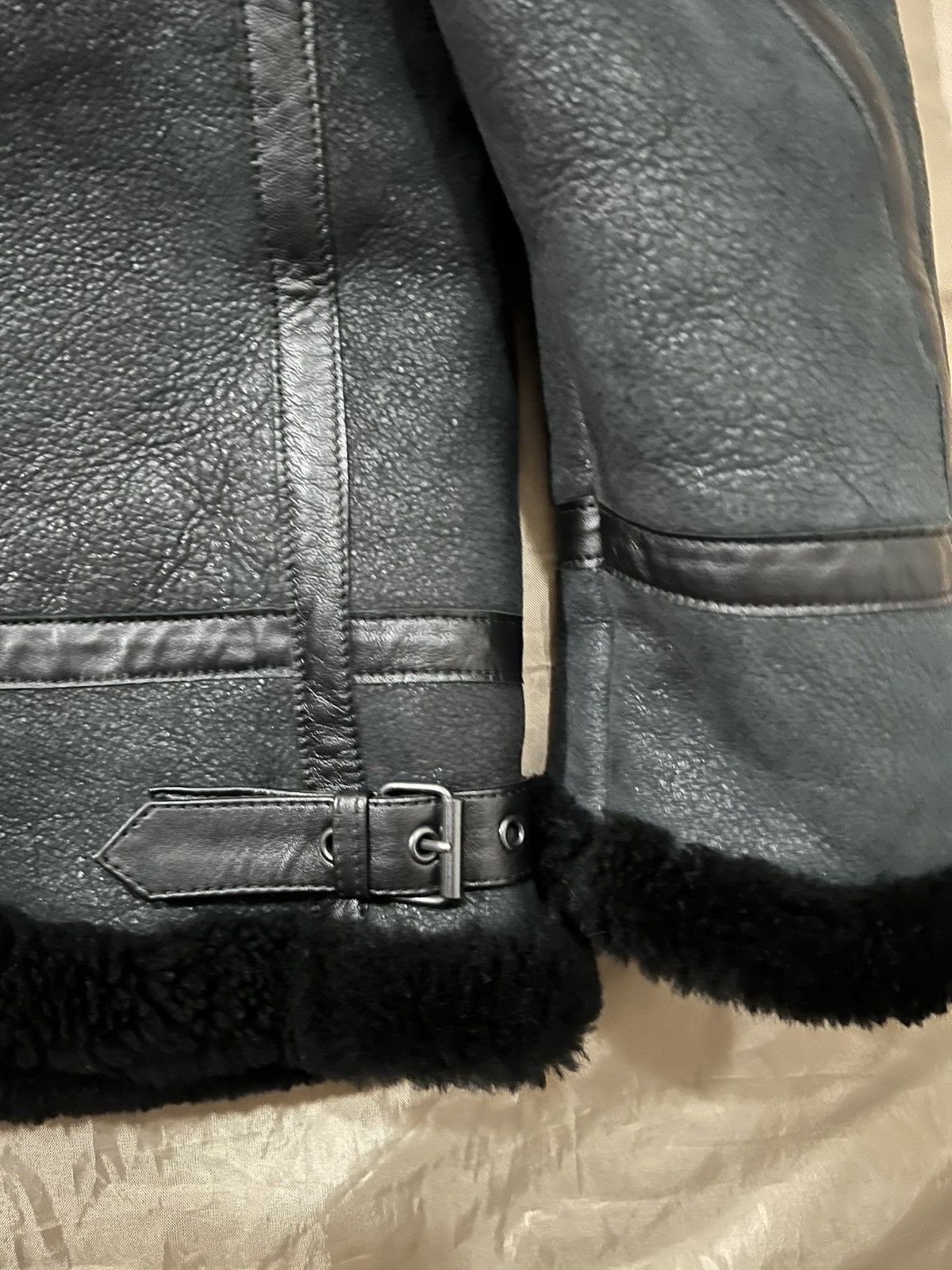 Levi's Made & Crafted Levi’s Made & Crafted Shearling Jacket Black Size 2 M/L Size US M / EU 48-50 / 2 - 3 Thumbnail