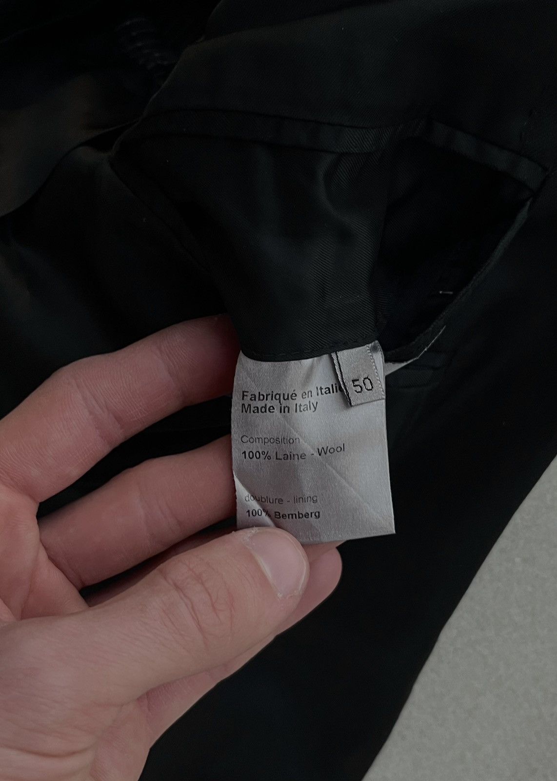 Dior SS07 "We Look Good Together" Dior Homme 1B Blazer Hedi Size 48R - 5 Thumbnail