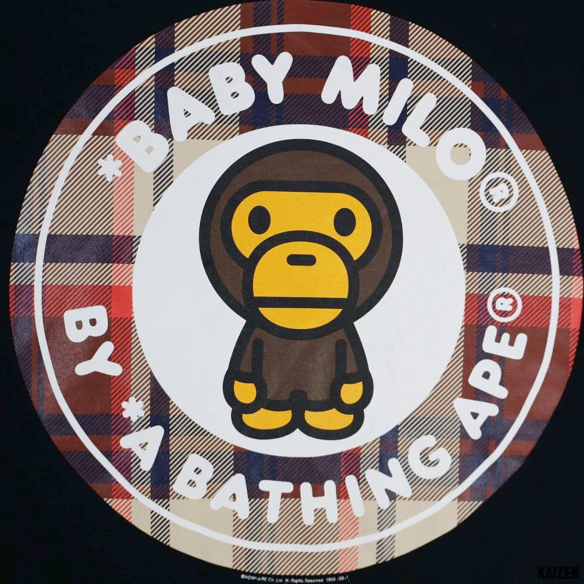 Bape BAPE CHECK MILO BUSY WORKS TEE Size US S / EU 44-46 / 1 - 7 Thumbnail