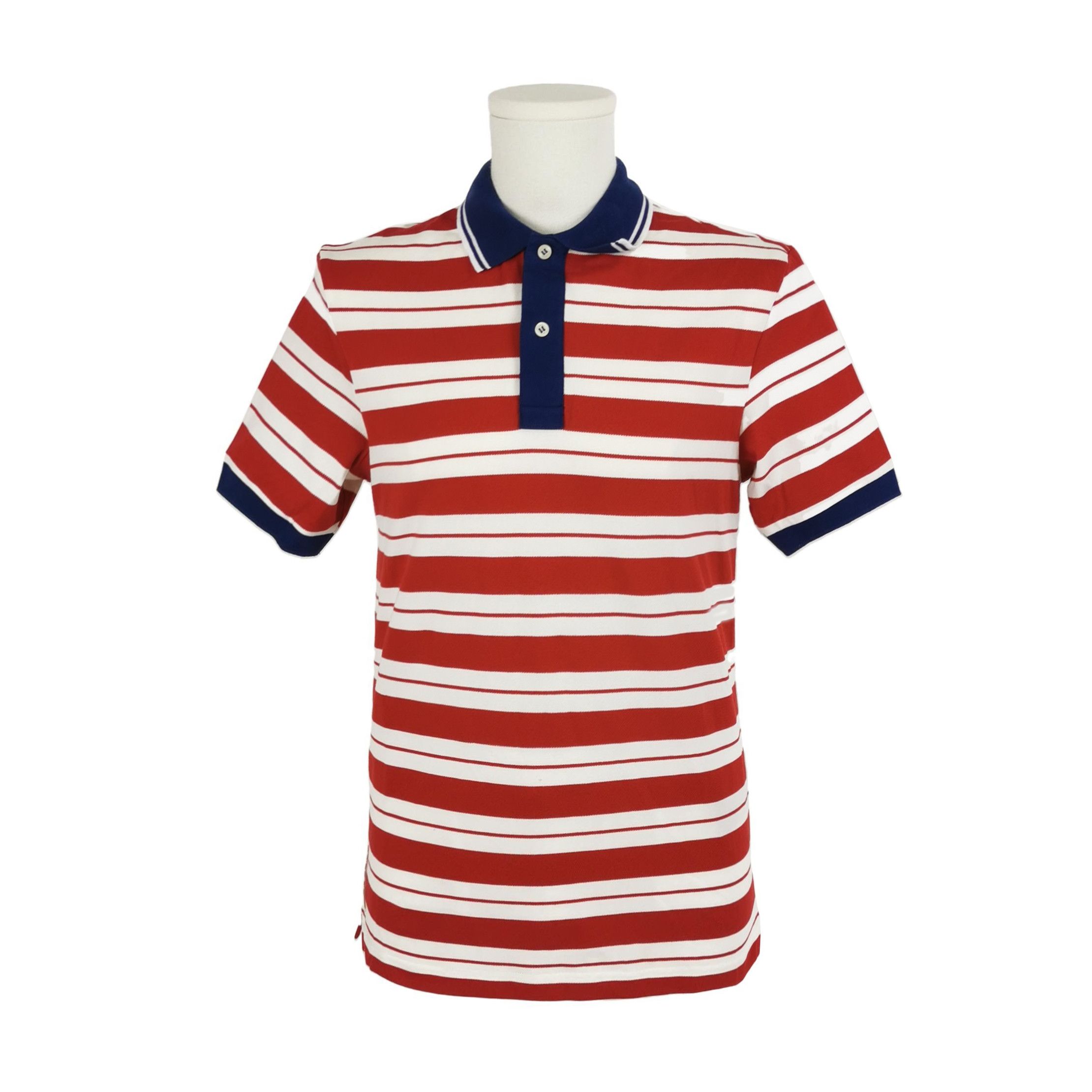 Prada Prada S Size Striped Color Block Polo Shirt Size US S / EU 44-46 / 1 - 1 Thumbnail