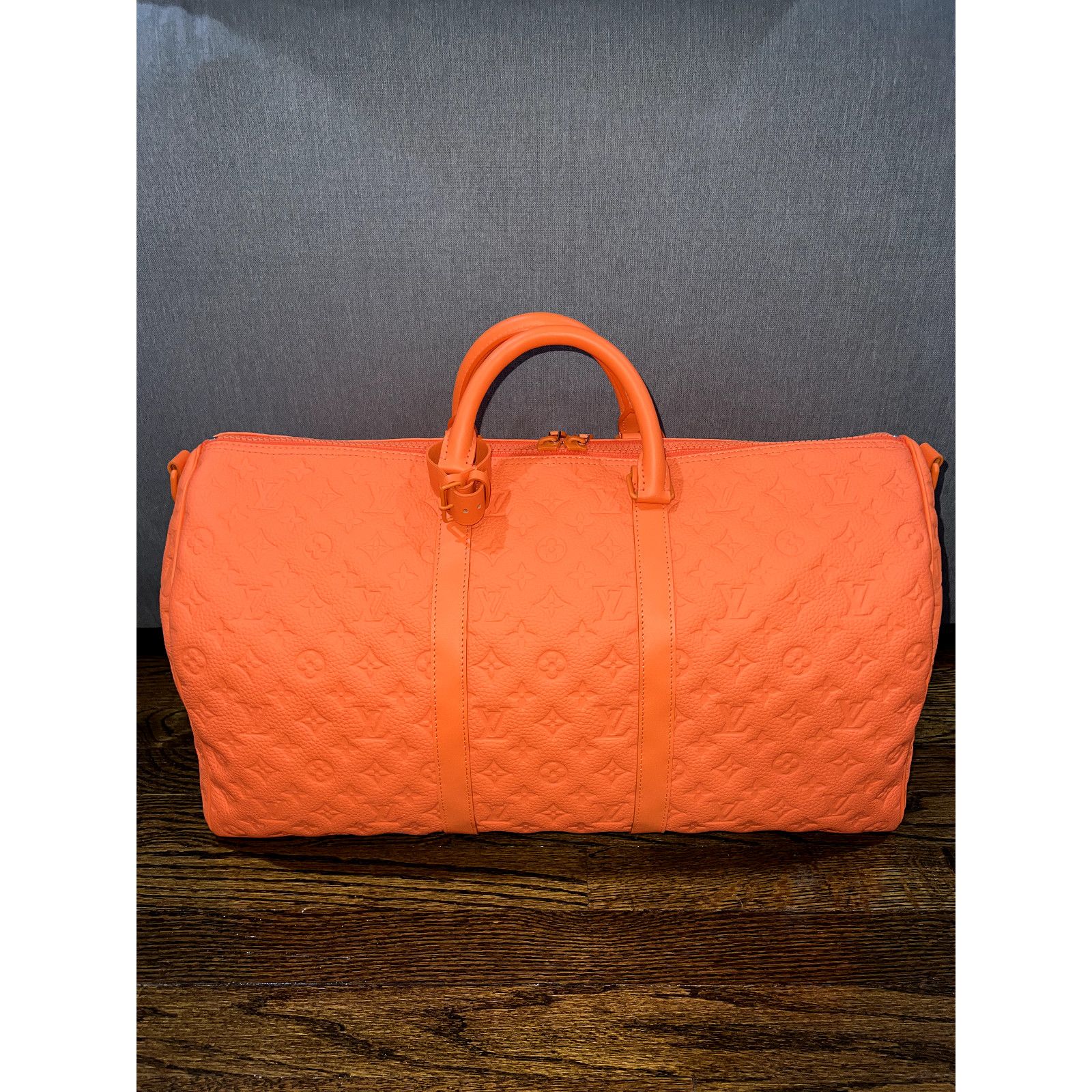Louis Vuitton Louis Vuitton Keepall Bandouliere Leather Weekend Travel Bag Size ONE SIZE - 7 Thumbnail