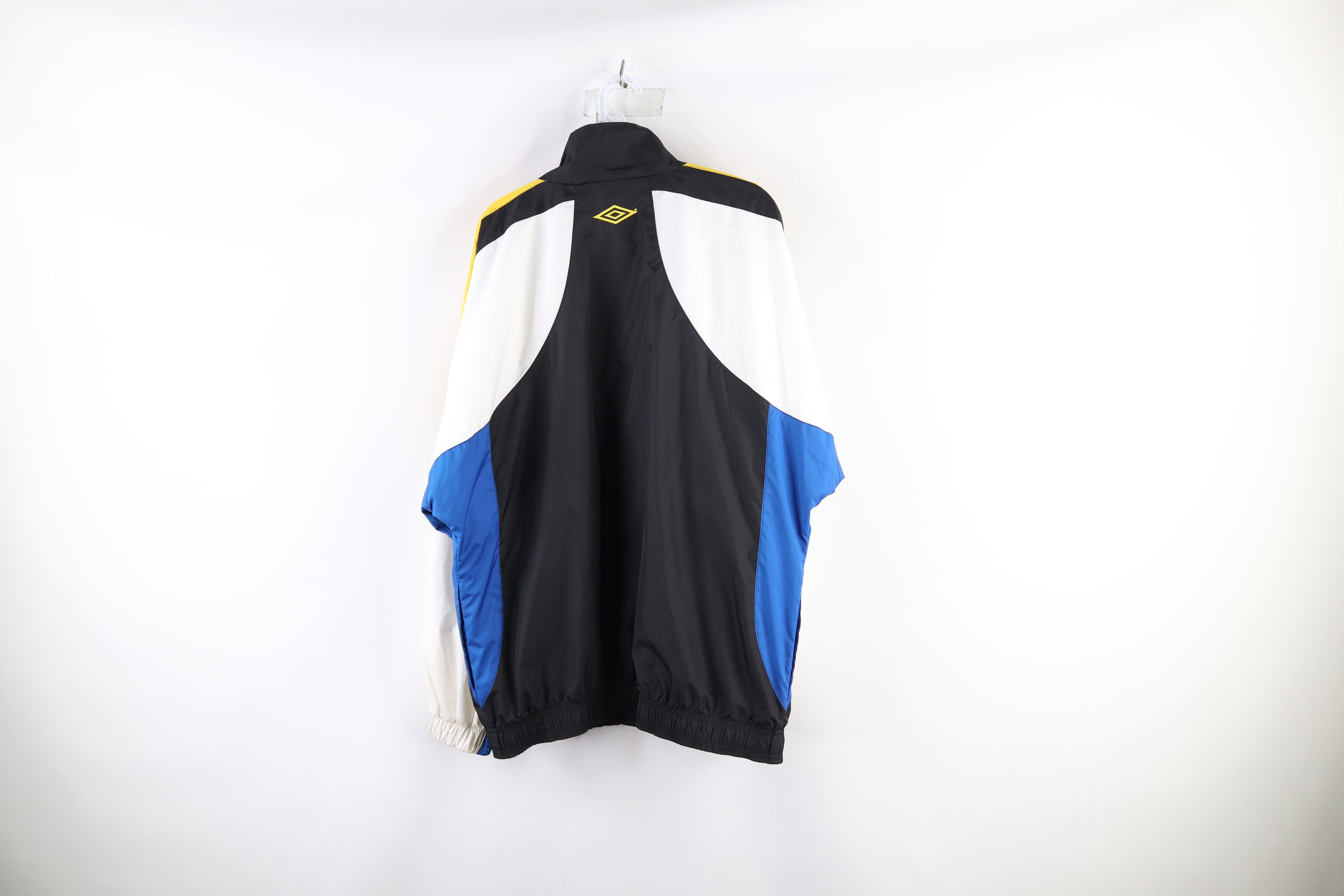 Umbro × Vintage Vintage 90s Umbro Soccer Full Zip Warm Up Windbreaker Jacket Size US XL / EU 56 / 4 - 11 Thumbnail