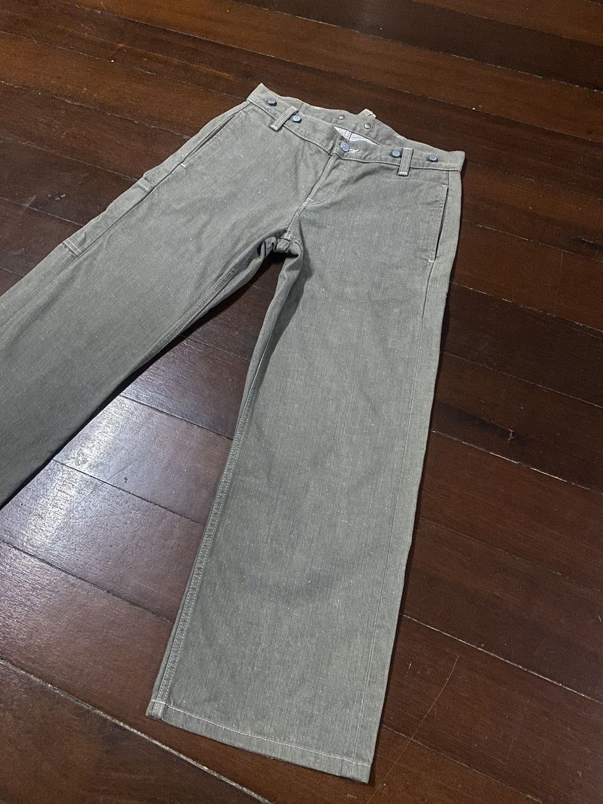 Margaret Howell FIRE 🔥 EDWIN X MARGARET HOWELL CARPENTER WIDE LEG BAGGY Size US 32 / EU 48 - 5 Thumbnail