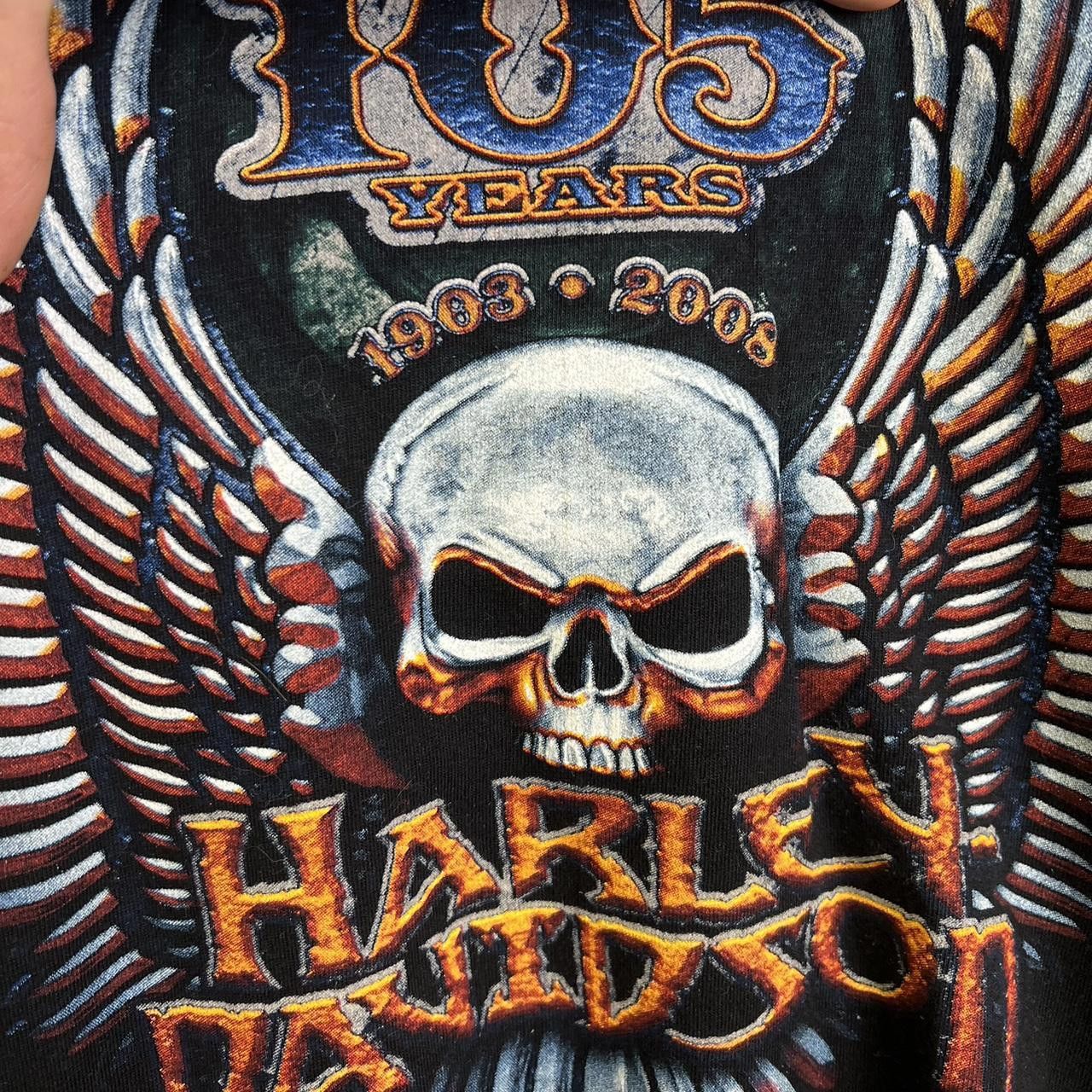 Harley Davidson Harley-Davidson 105th Anniversary Long Sleeve Tee Size US XXL / EU 58 / 5 - 5 Thumbnail