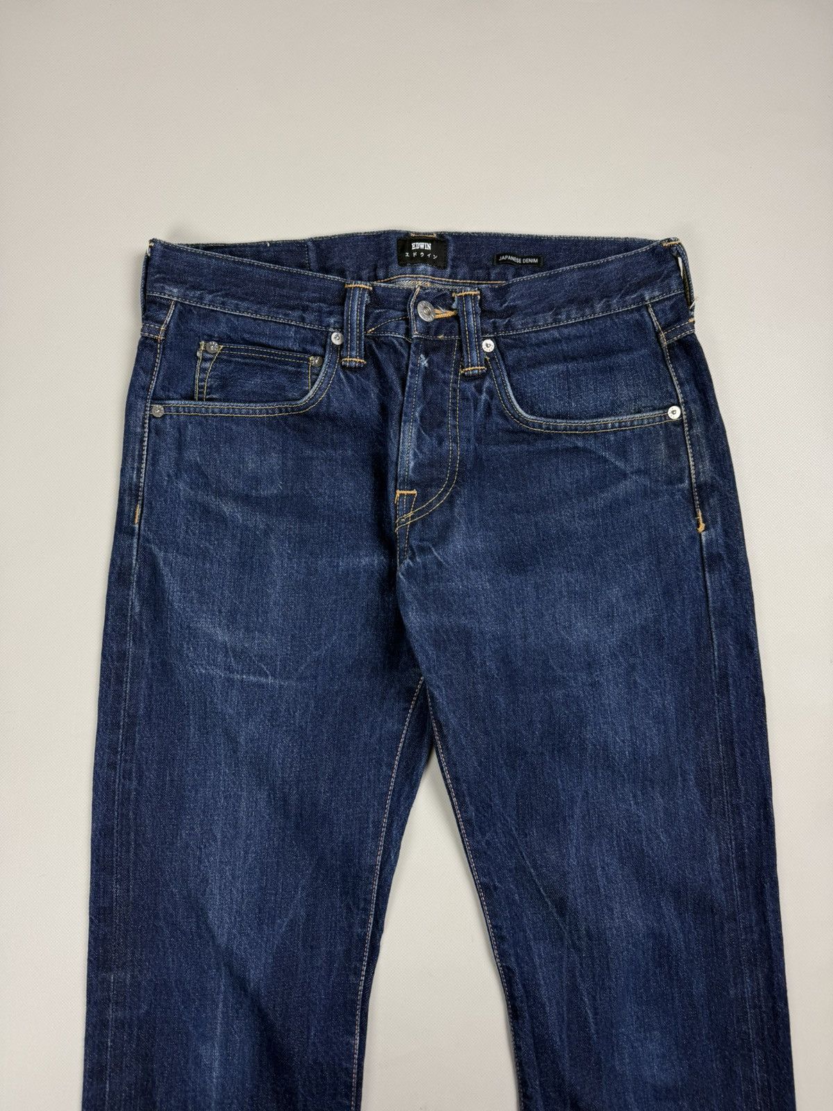 Edwin Edwin ED-55 Regular Tapered Rainbow Selvedge Denim Jeans Size US 31 - 5 Thumbnail