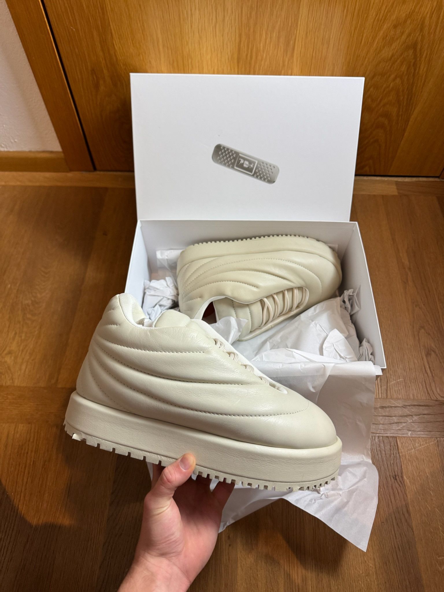 PDF FW25 PLUTO S000 SNEAKERS // OFF WHITE | Grailed