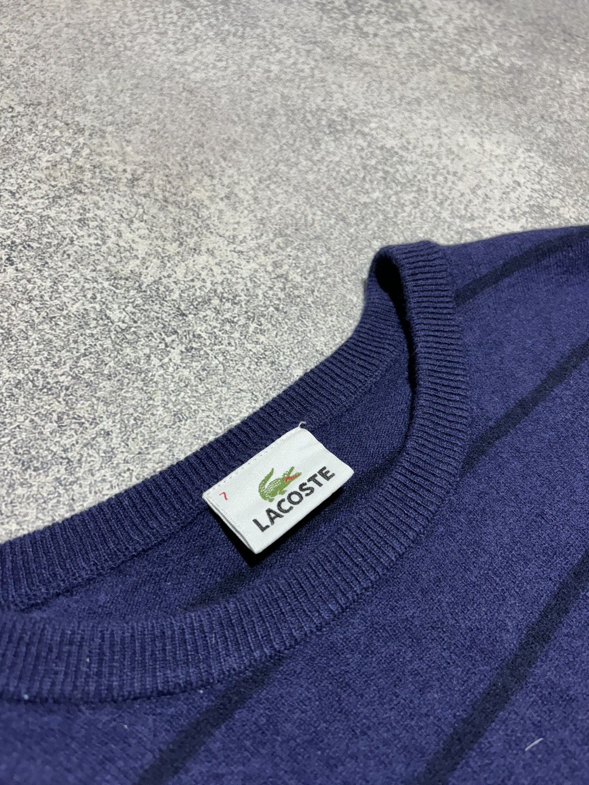 Lacoste Lacoste Vintage Knitted Wool Sweater Japan Y2K Size US L / EU 52-54 / 3 - 5 Thumbnail