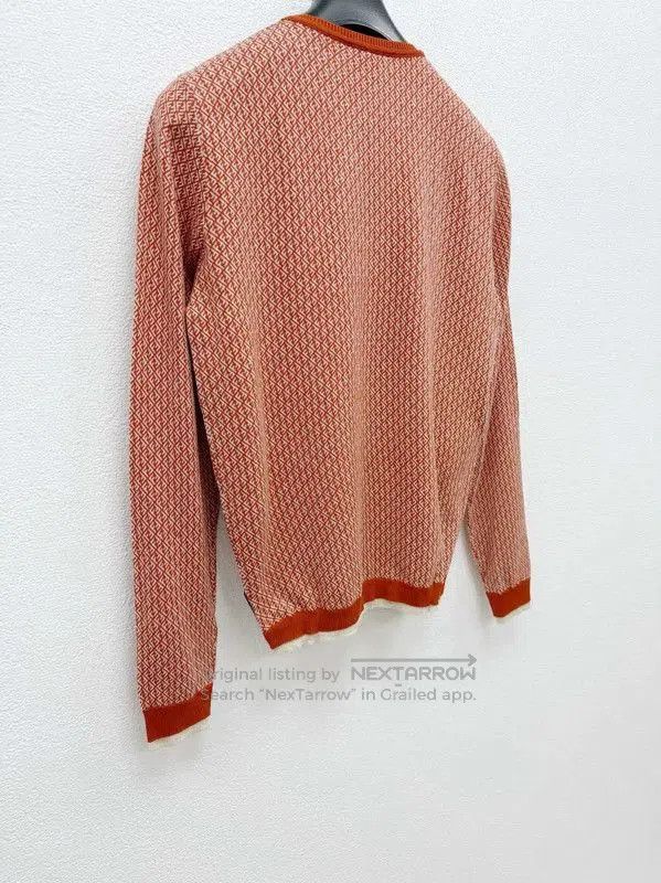 Fendi Fendi Orange Wool Long Sleeve Knit Sweater . Size US XS / EU 42 / 0 - 5 Thumbnail