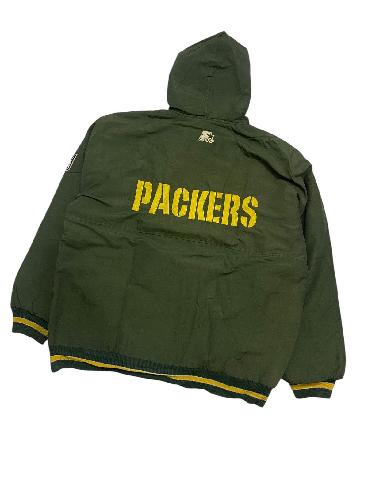 Starter Starter Vintage Packers Jacket Size US L / EU 52-54 / 3 - 3 Thumbnail