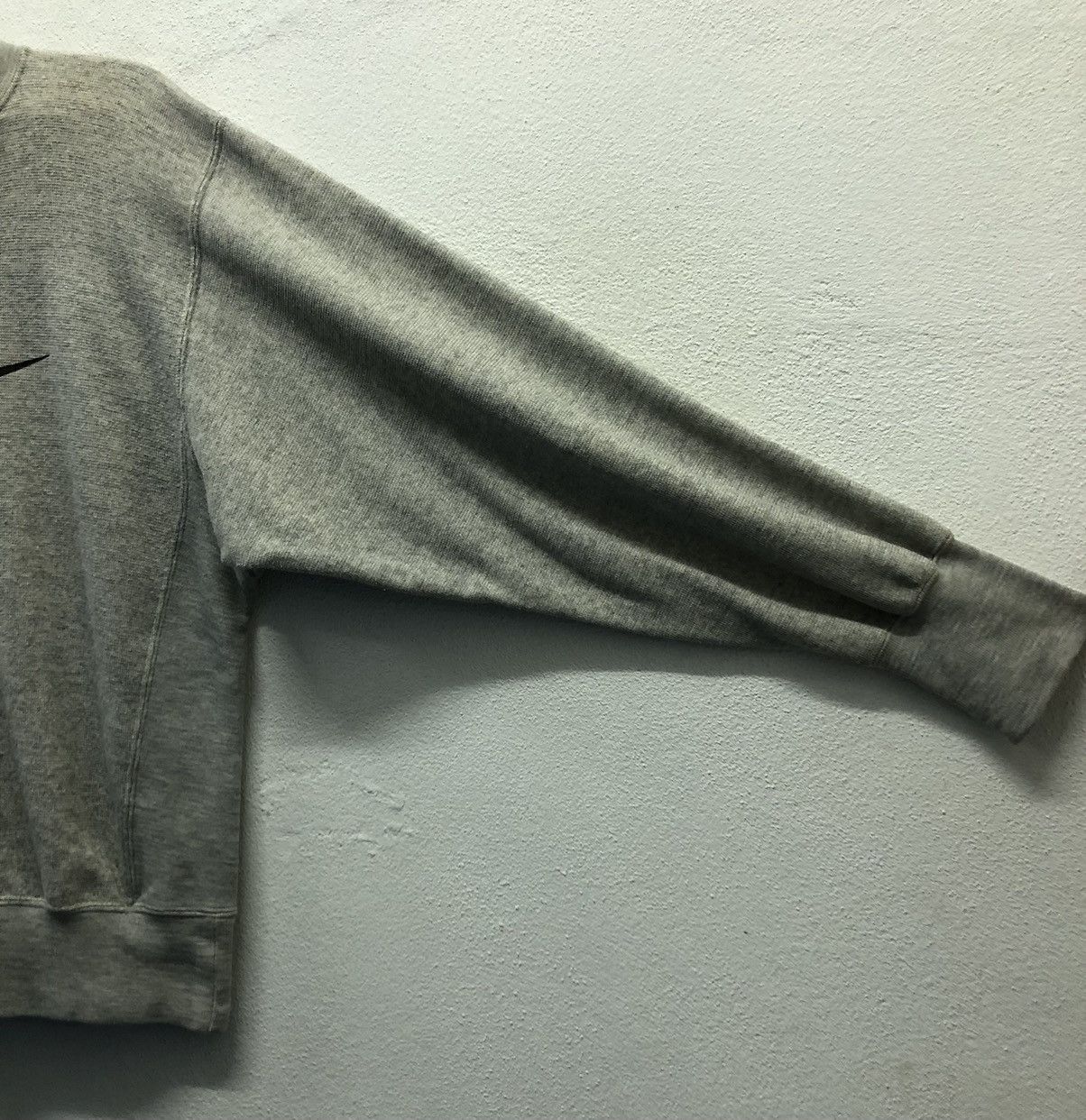 Nike Vintage Nike Big Logo Gray Sweatshirt – Men's M Size US M / EU 48-50 / 2 - 5 Thumbnail