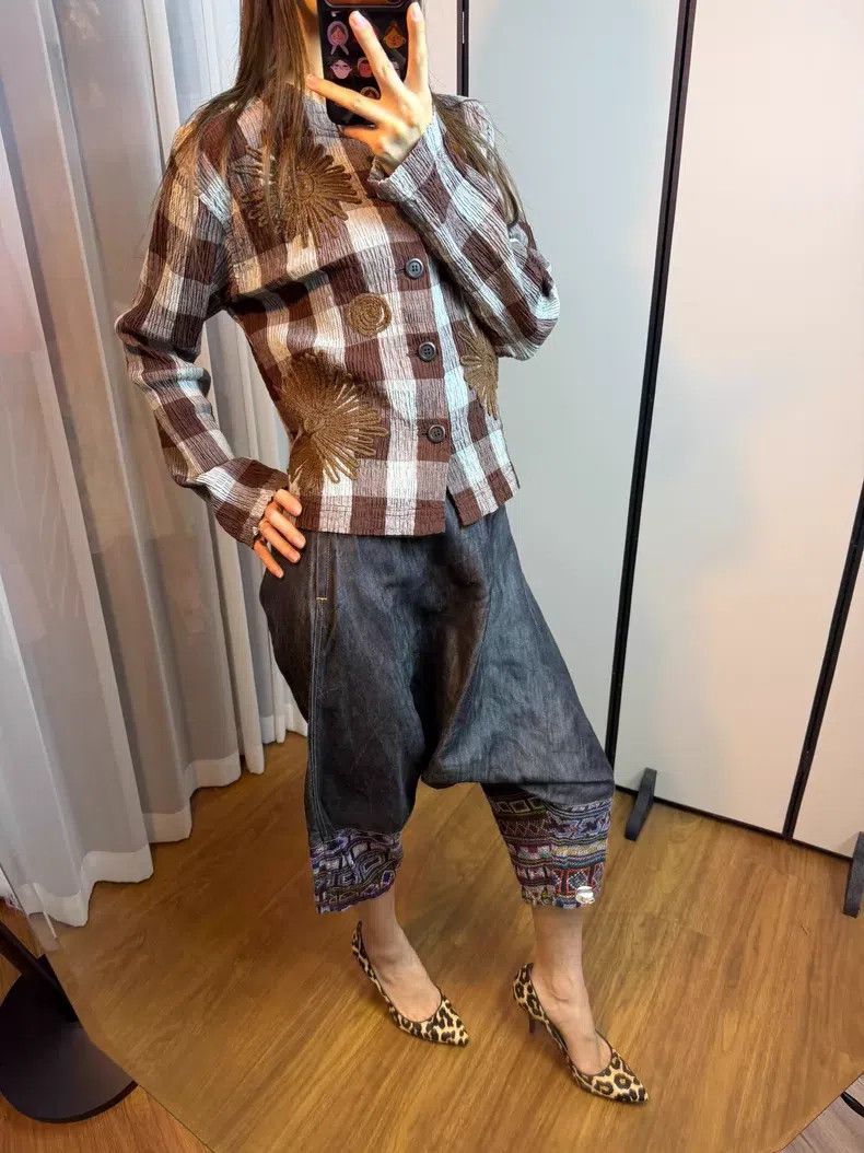 Comme des Garcons Comme Des Garcons size XS Low Rise Patched Capris Size 23" - 8 Thumbnail