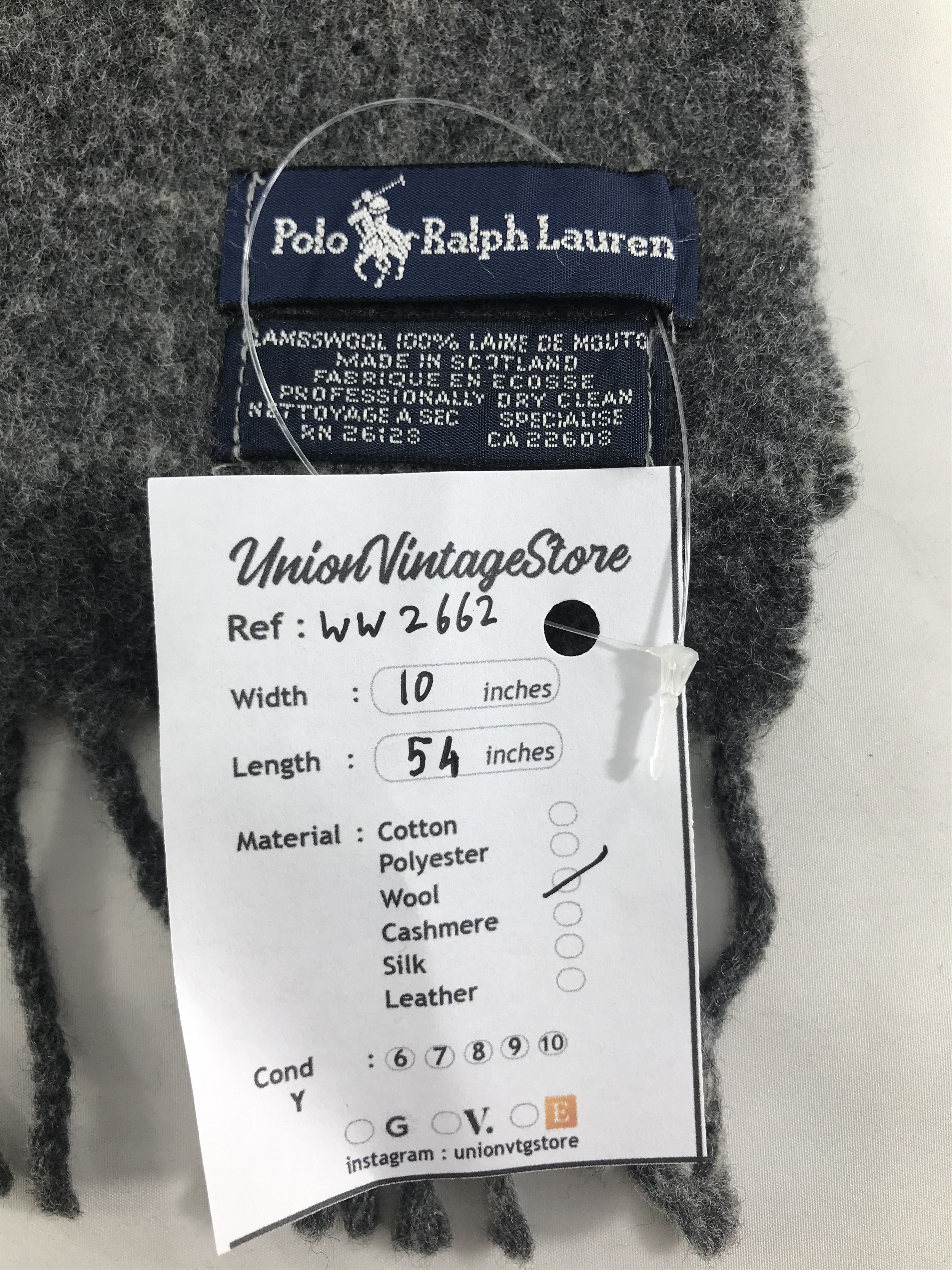Polo Ralph Lauren Polo Ralph Lauren Scarf / Muffler / Neckwear - WW2662 Size ONE SIZE - 5 Thumbnail