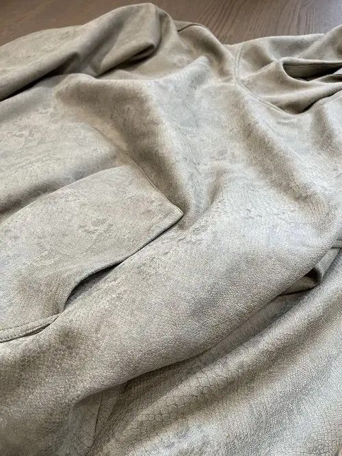 Japanese Brand Kasuga x Hara Outdoor retro punk oversized snakeskin hoodie Size US M / EU 48-50 / 2 - 6 Thumbnail