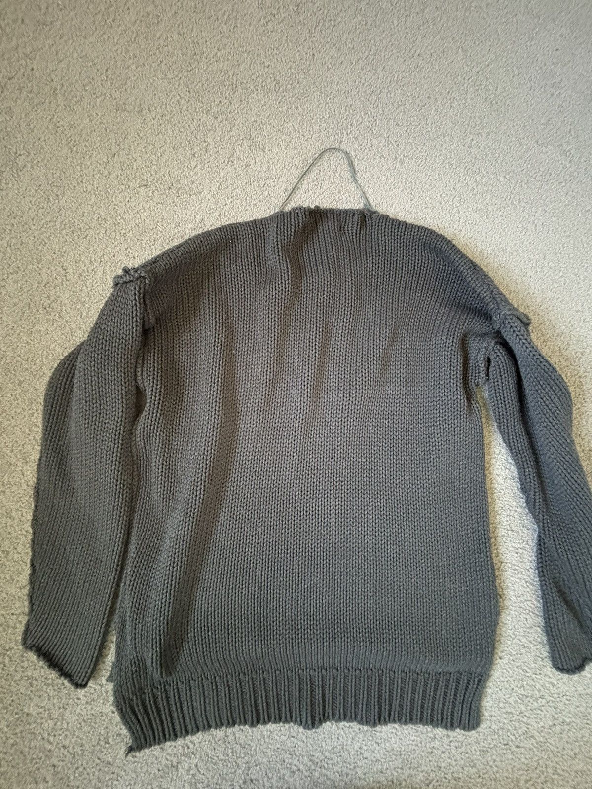 Ksubi Archive Ksubi Oversized Distressed Sweater Kurt Cobain style Size US L / EU 52-54 / 3 - 14 Thumbnail