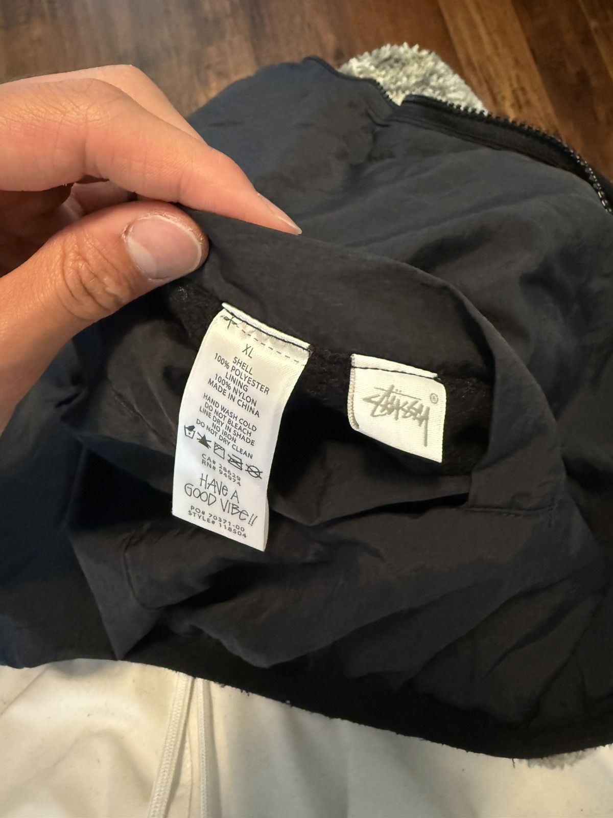 Stussy Stussy Snake Jacquard Sherpa Fleece Reversible Size US XL / EU 56 / 4 - 5 Thumbnail