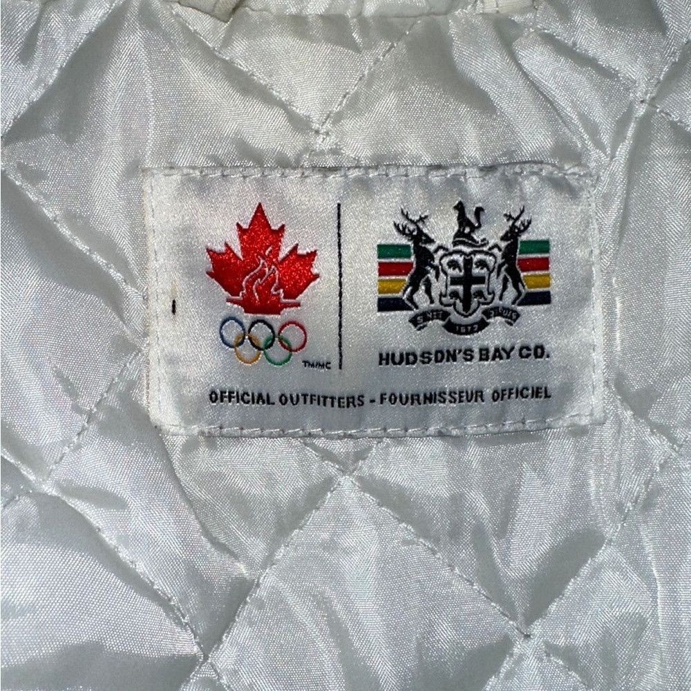 Hudsons Bay White Olympic Games jacket 2010 women's size S Size S / US 4 / IT 40 - 7 Thumbnail
