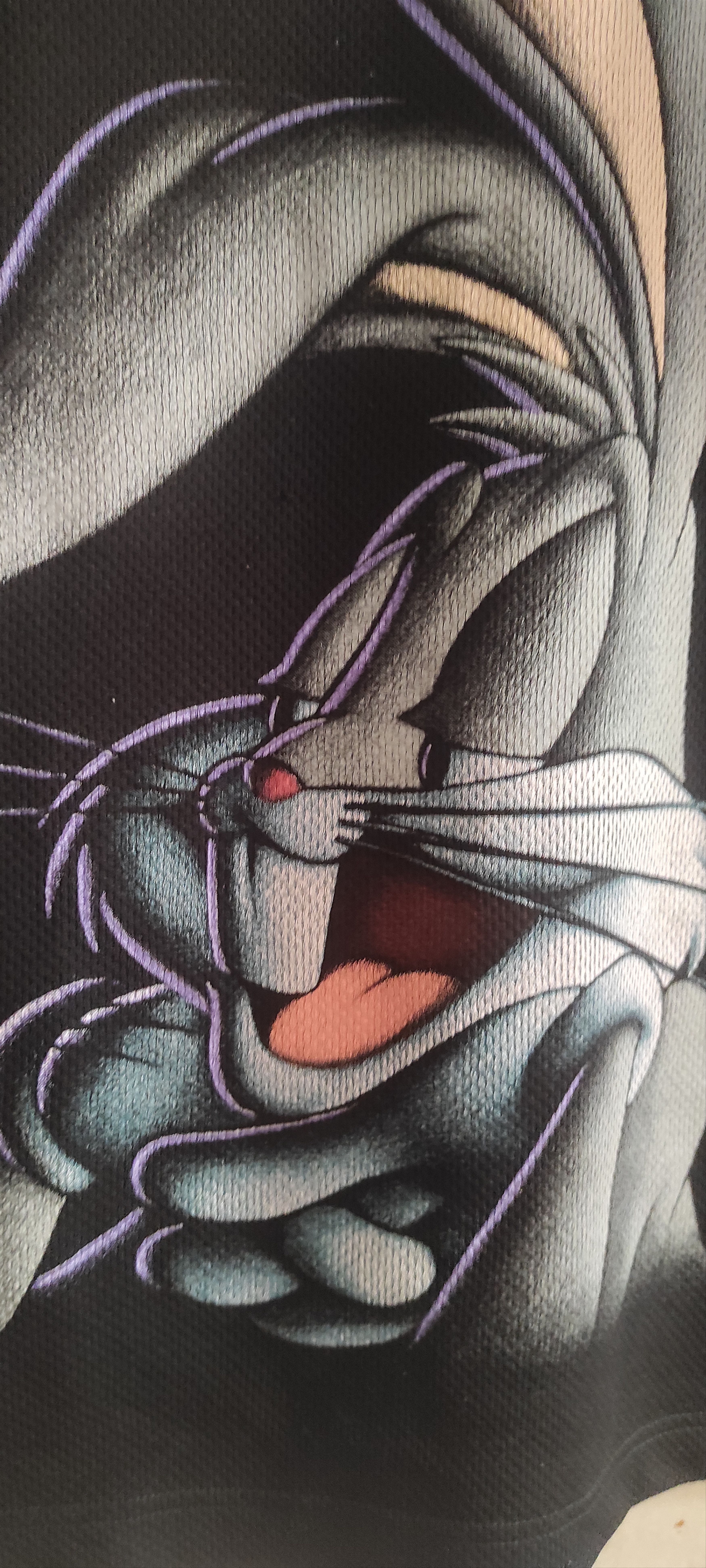 Warner Bros Vintage Looney Tunes Bugs Bunny T Shirt 1998 Warner Bros Size US L / EU 52-54 / 3 - 3 Thumbnail