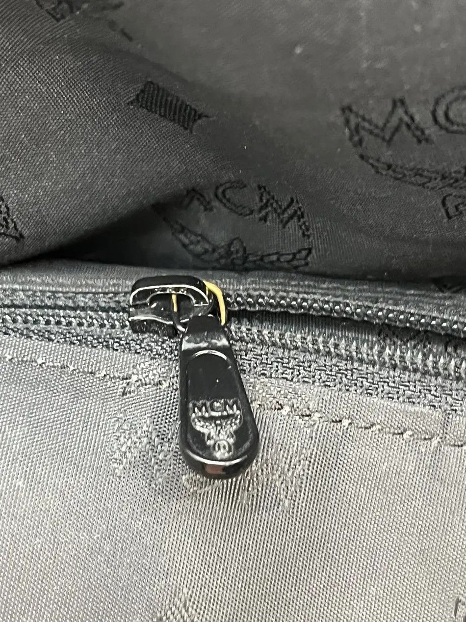 MCM Vintage MCM Black Nylon Shoulder Bag Size ONE SIZE - 7 Thumbnail