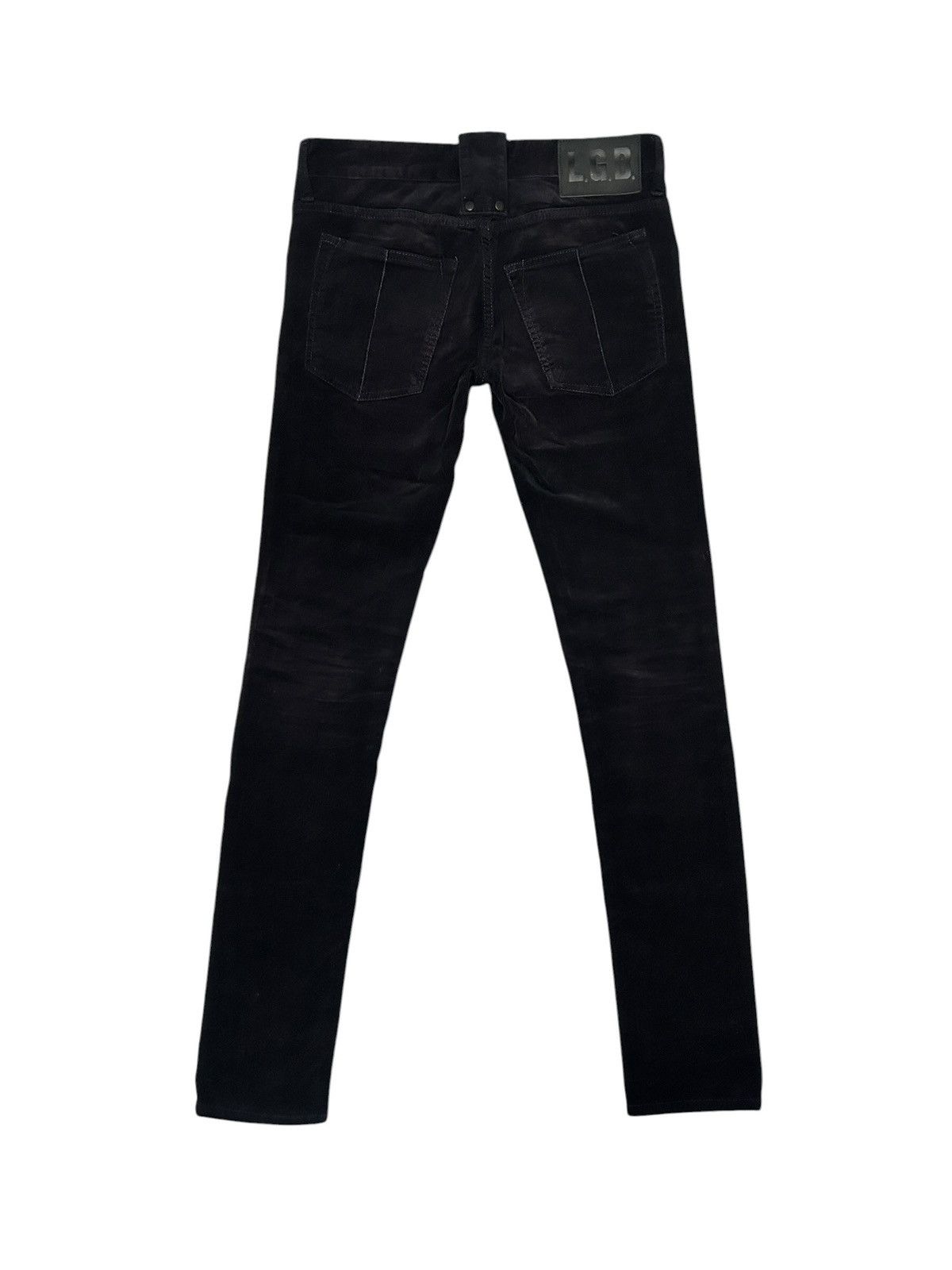 Le Grande Bleu (L.G.B.) LGB Washed Corduroy Jeans Size US 26 / EU 42 - 2 Thumbnail