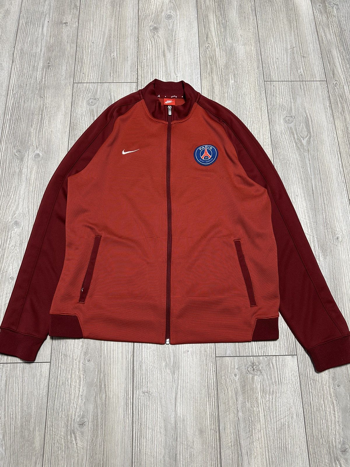 Nike Nike PSG Paris Saint Germain Football Soccer Jacket Y2K Hype Size US XL / EU 56 / 4 - 1 Thumbnail