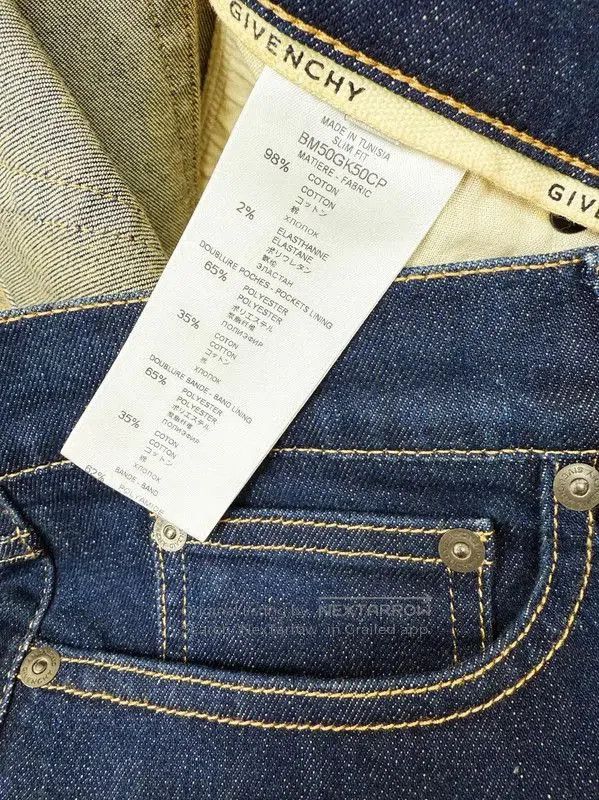Givenchy Givenchy Men's Casual Denim Pants in Dark Blue . Size US 34 / EU 50 - 9 Thumbnail