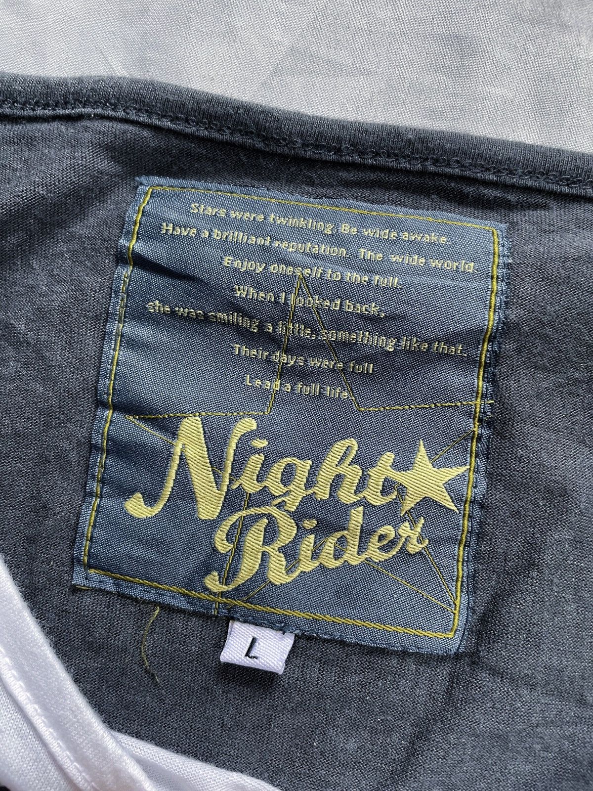 Beauty Beast NIGHT RIDER DOUBLE LAYER POEM LONG SLEEVE Size US S / EU 44-46 / 1 - 7 Thumbnail