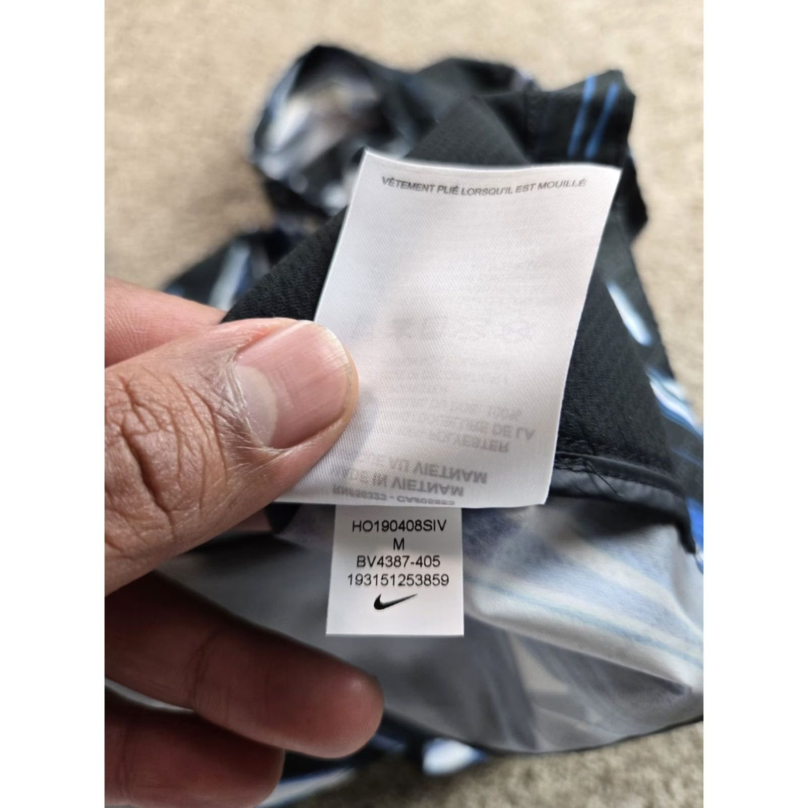 Nike Nike Shield Flash Running Jacket Womens Medium Black Blue Full Zip BV4387-405 Size M / US 6-8 / IT 42-44 - 6 Thumbnail